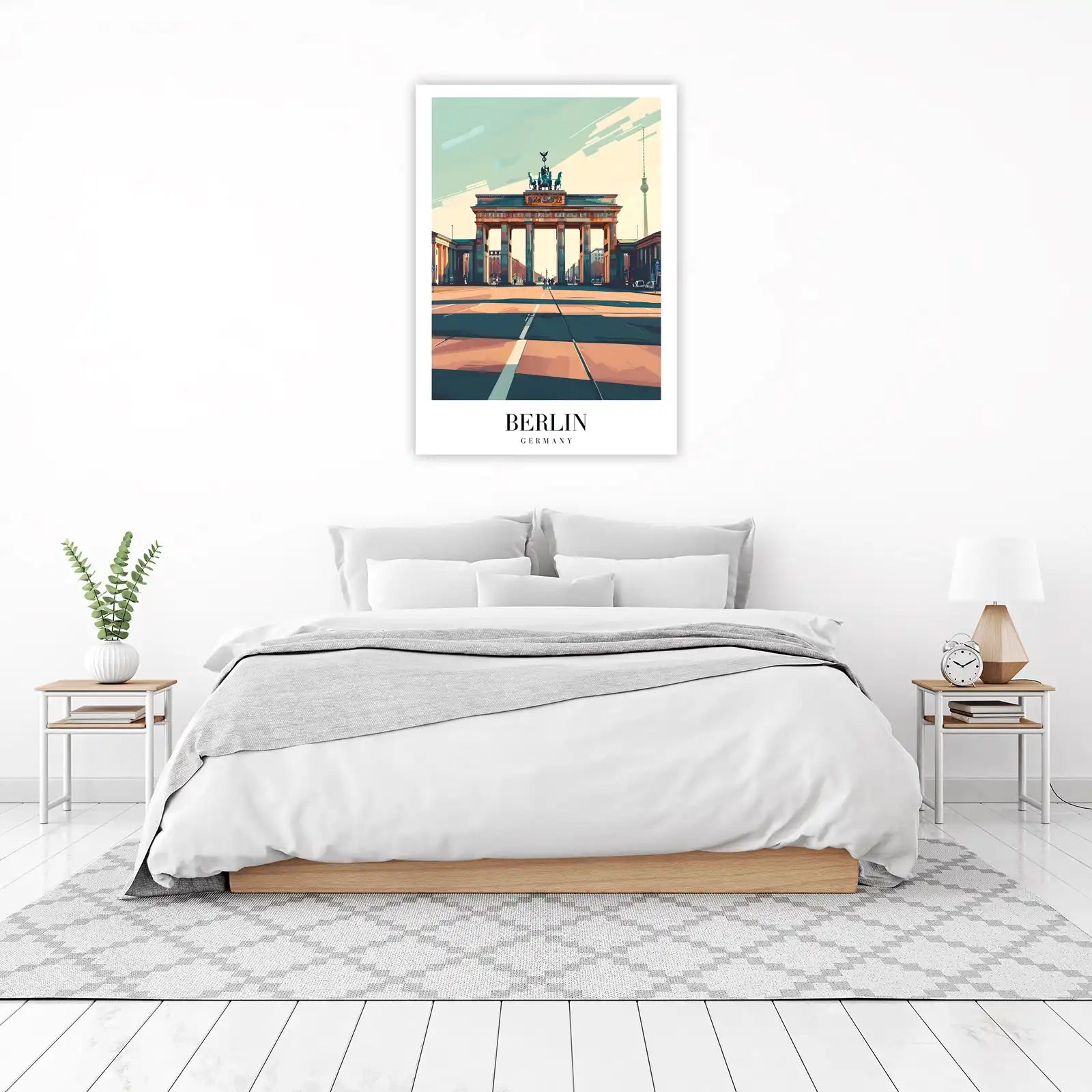 Brandenburg Gate Berlin Art Wall Art