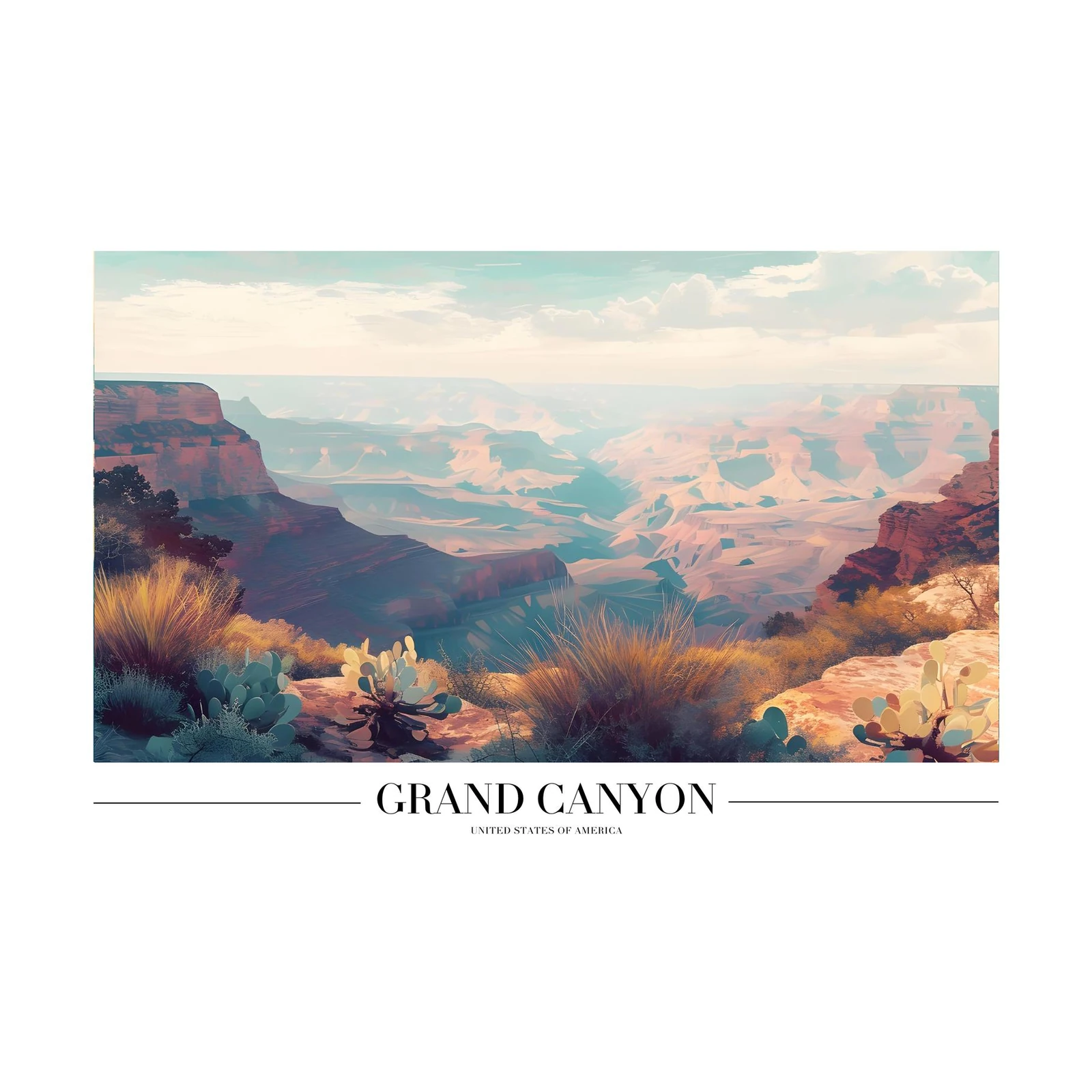 Grand Canyon Landscape Wall Art