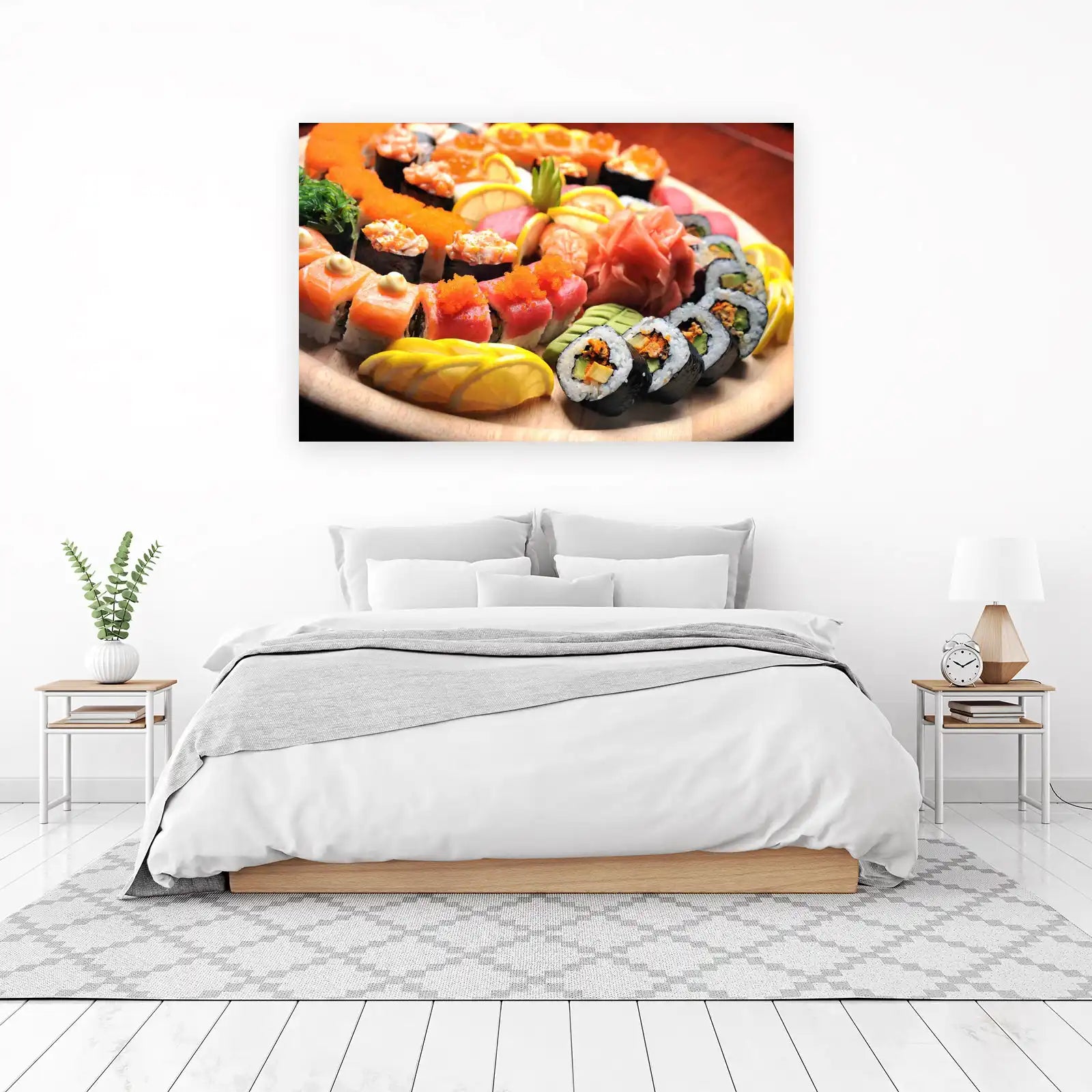 Fresh Sushi Platter Wall Art