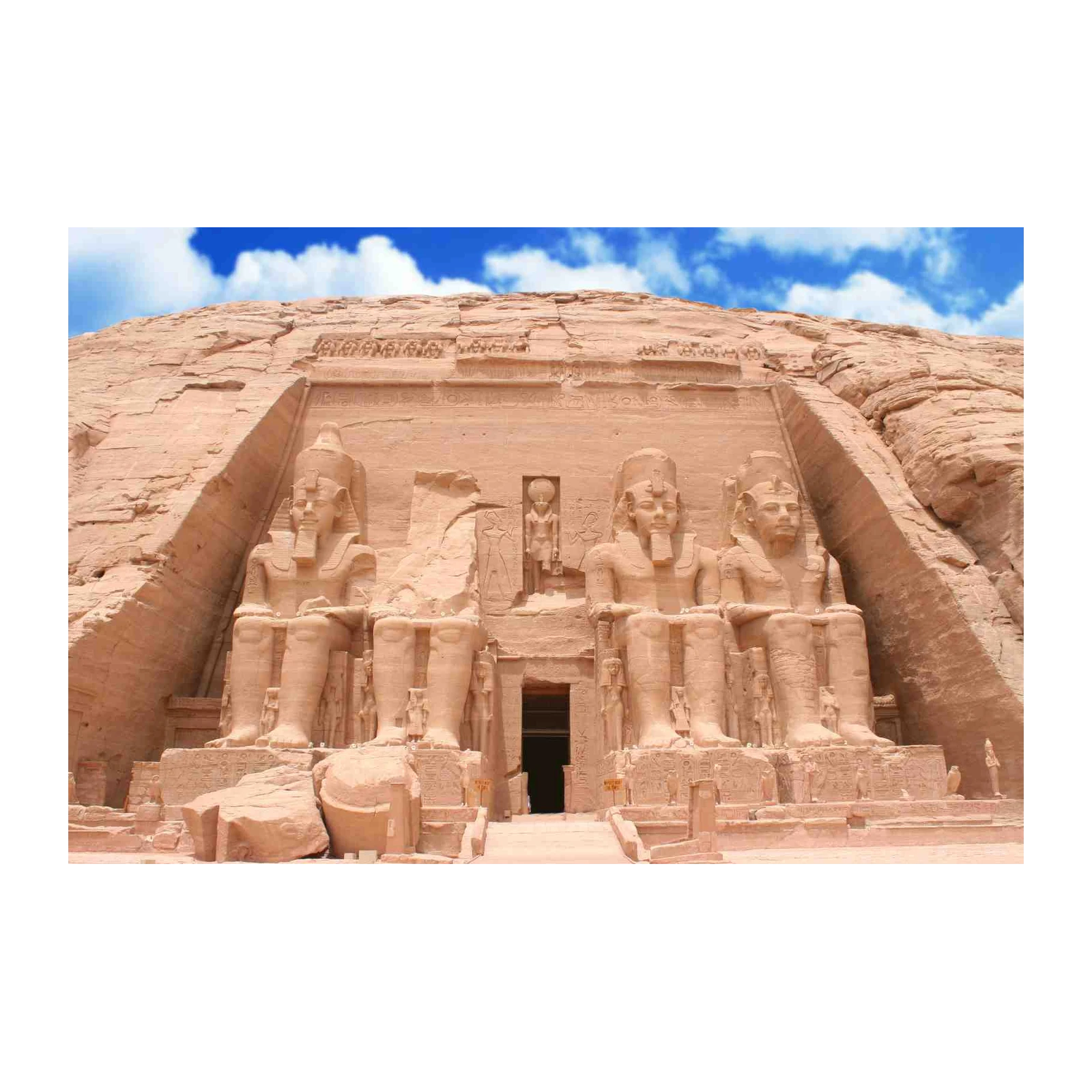 Majestic Abu Simbel Temples Egypt Wall Art