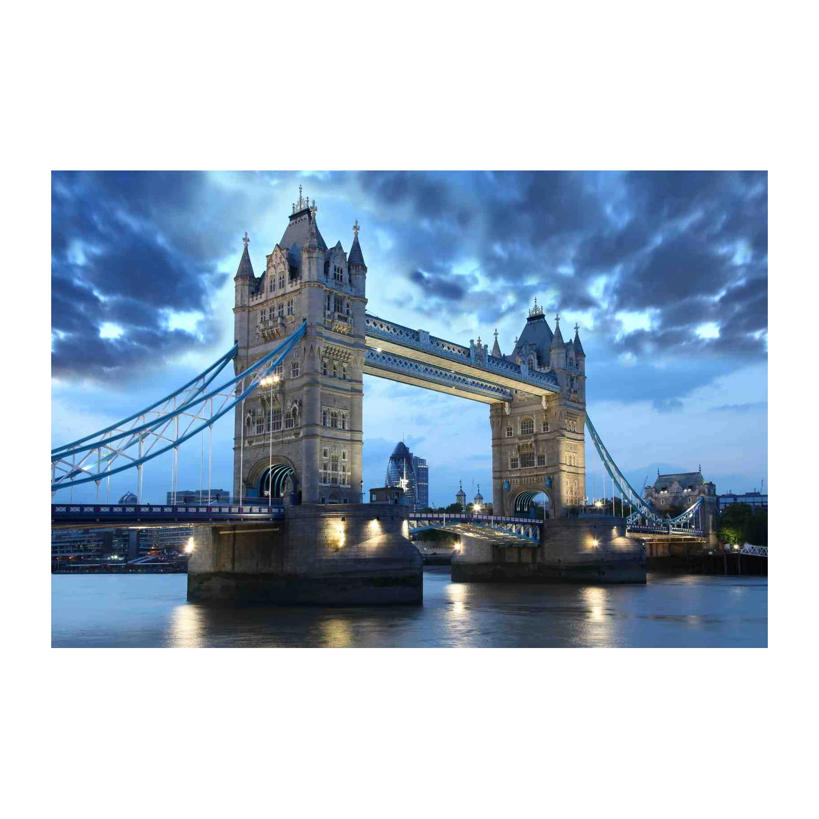 Majestic Tower Bridge London Dusk Wall Art