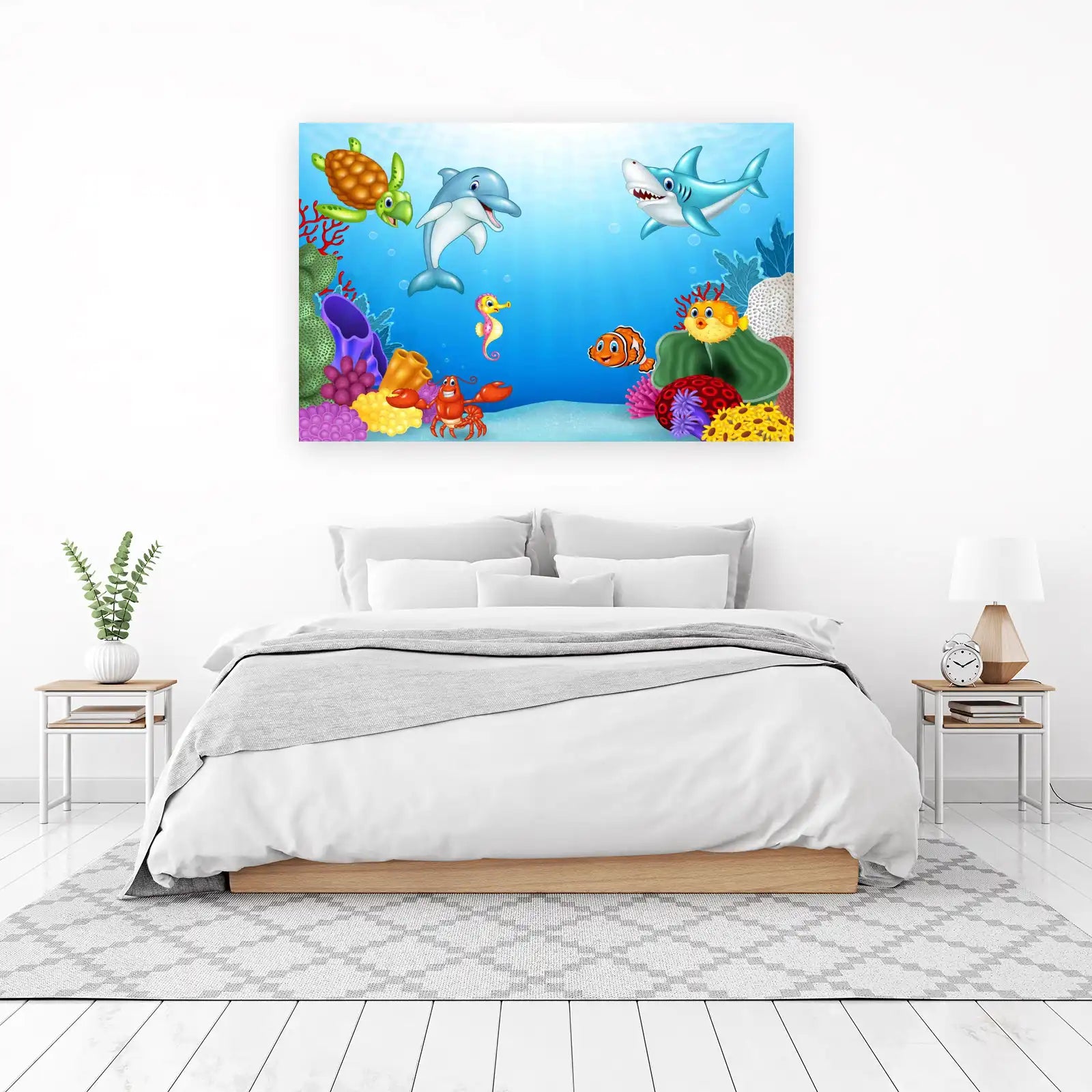 Whimsical Ocean Friends Wall Art