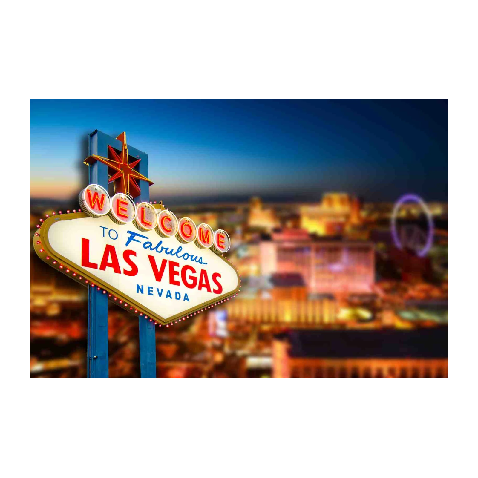 Welcome to Fabulous Las Vegas Neon Wall Art