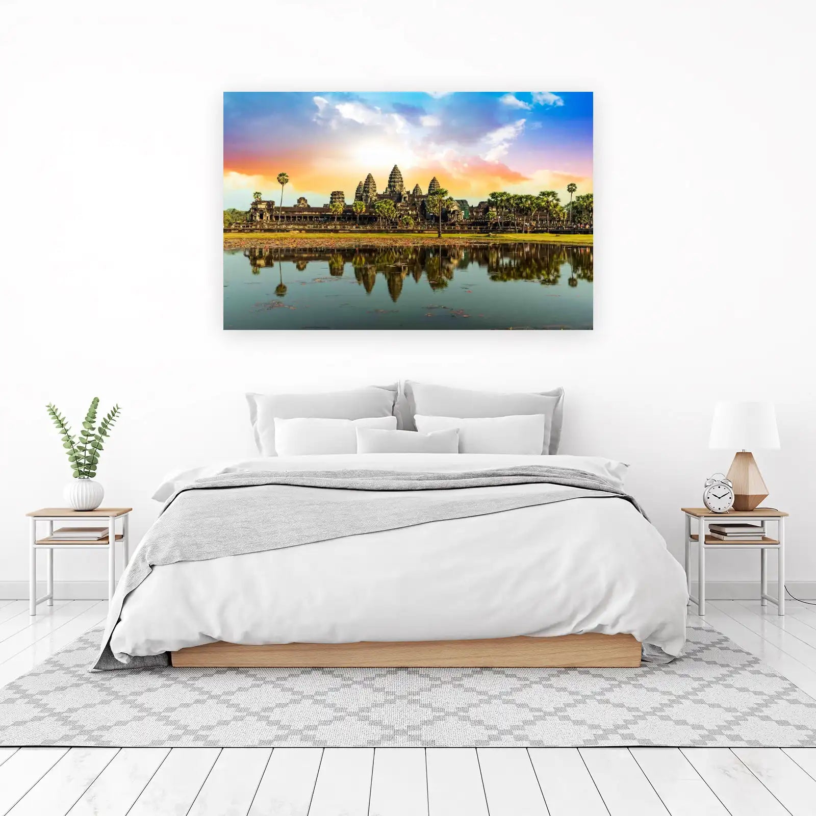 Angkor Wat Sunrise Serenity Wall Art