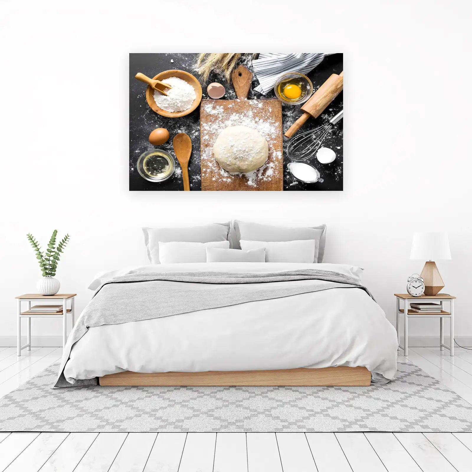Artisan Baking Dough & Ingredients Wall Art