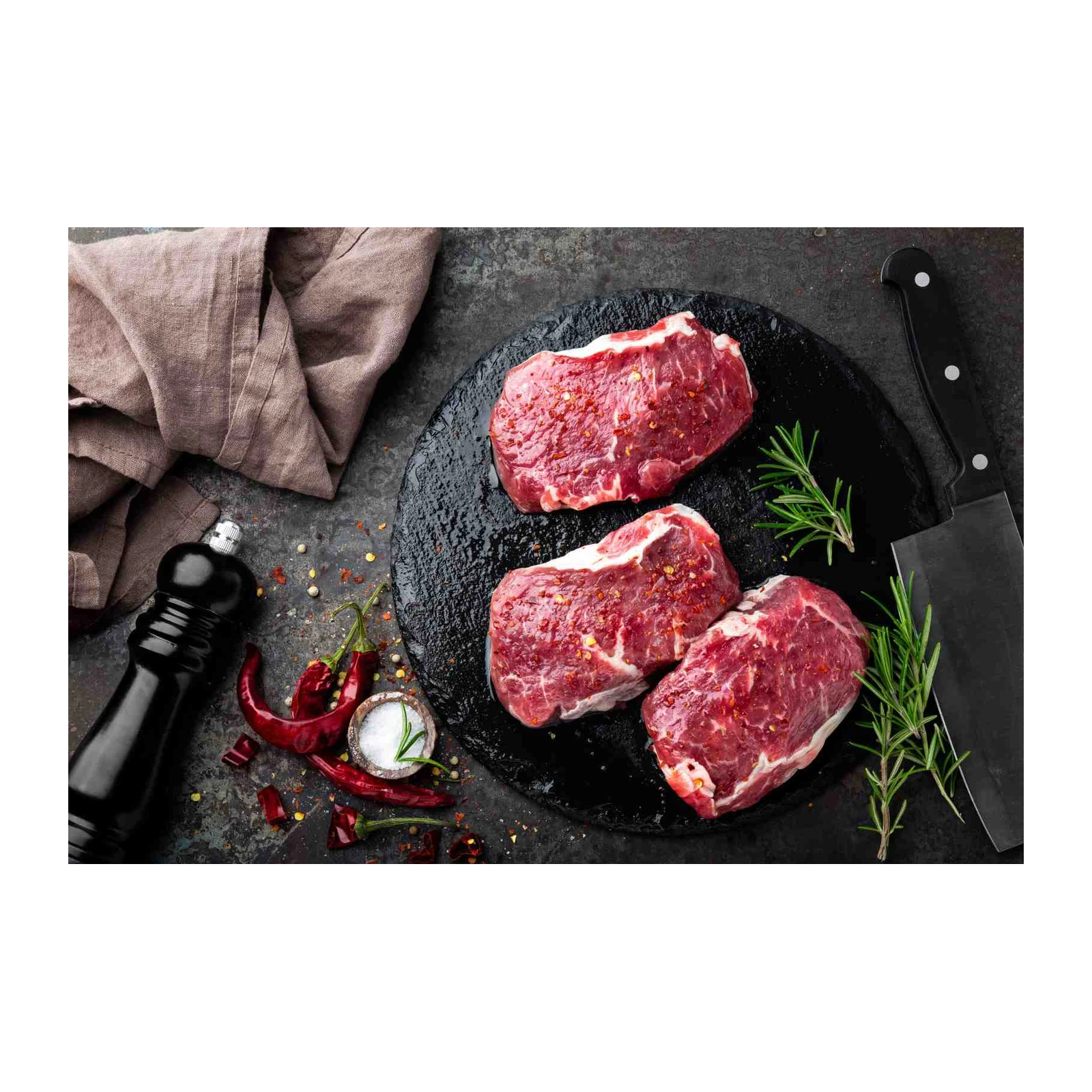 Gourmet Steak & Spices Wall Art