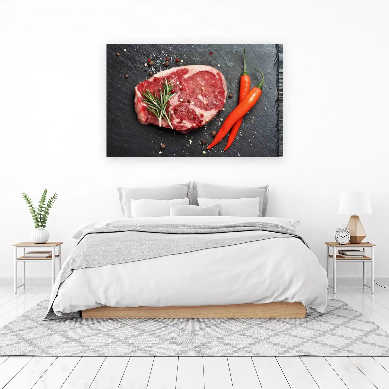 Gourmet Steak & Chili Spice Wall Art