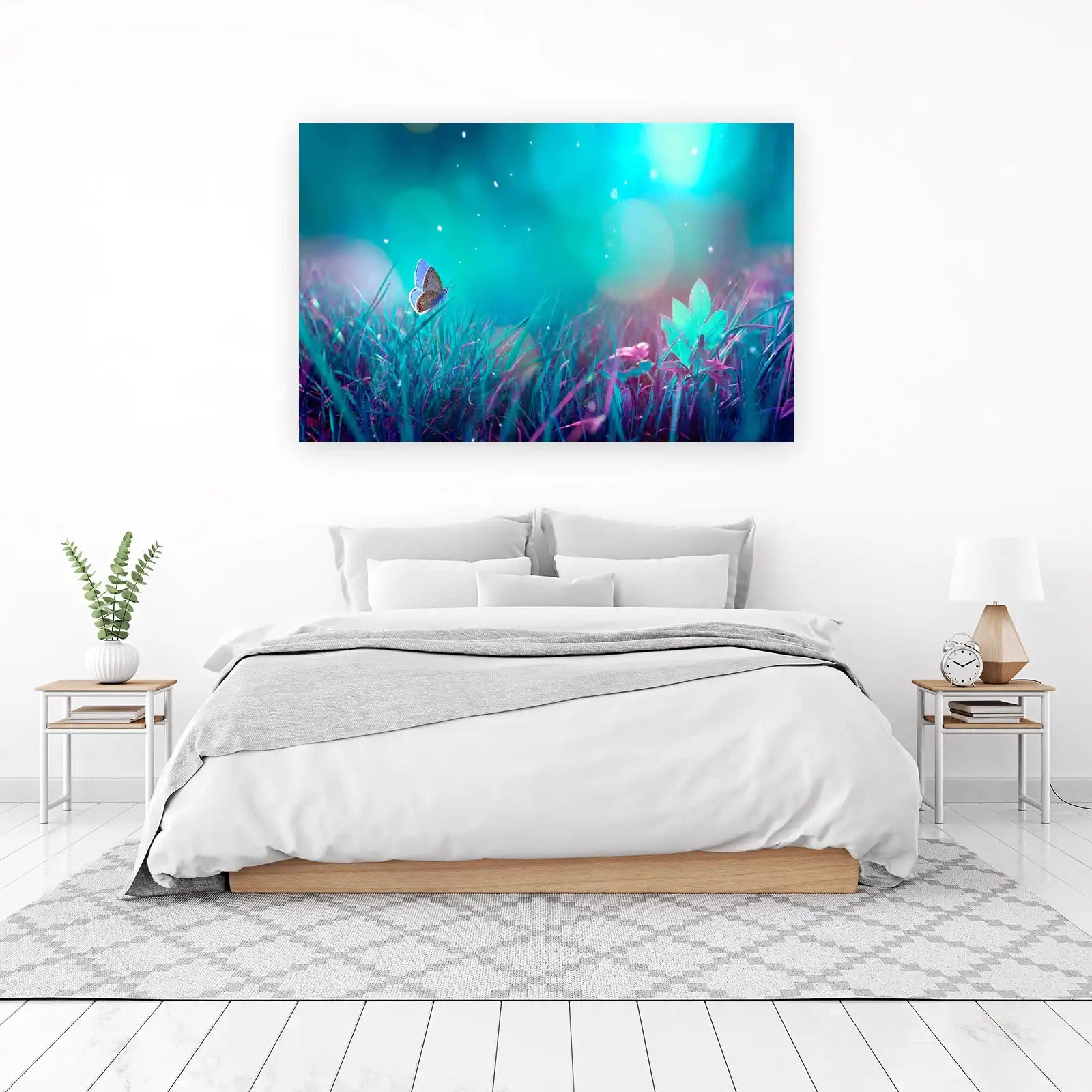 Enchanting Butterfly Meadow Wall Art