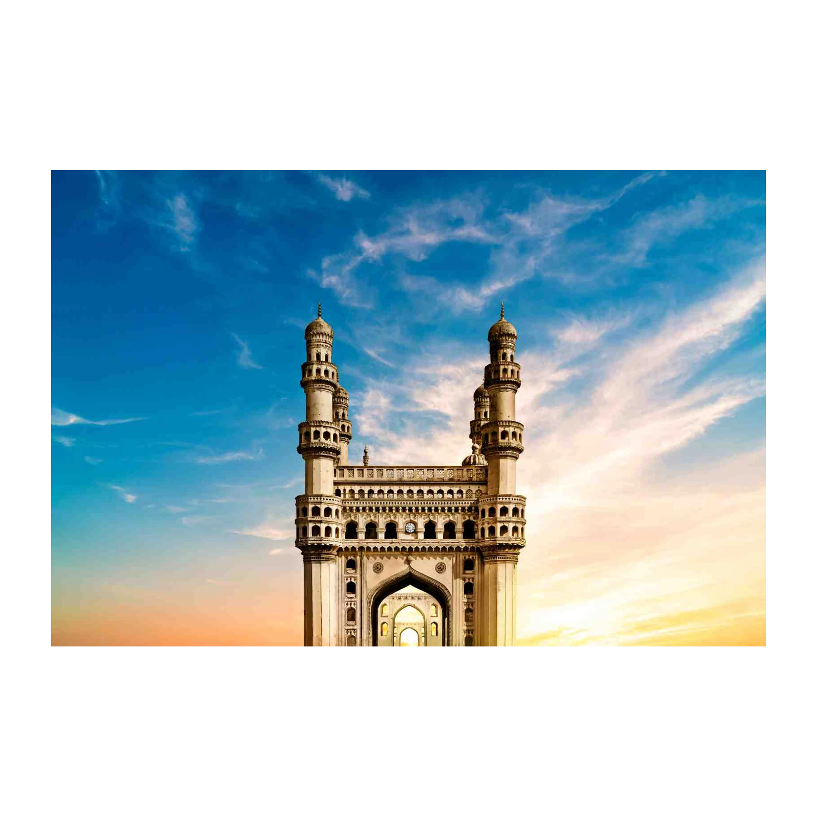Majestic Charminar Hyderabad Cityscape Wall Art