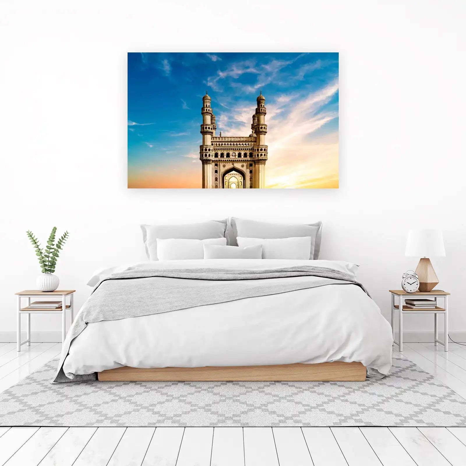 Majestic Charminar Hyderabad Cityscape Wall Art