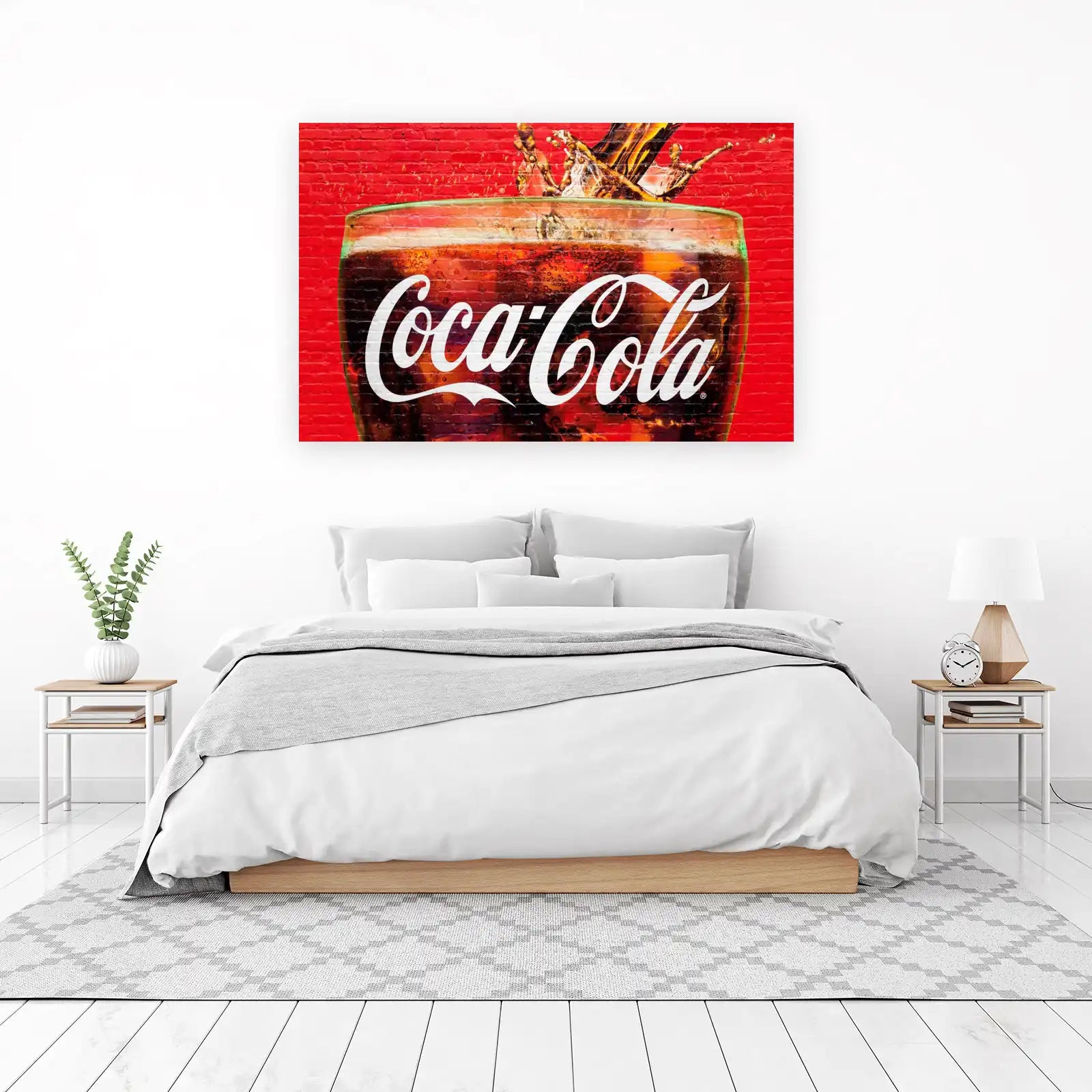 Coca-Cola Splash Wall Art Wall Art