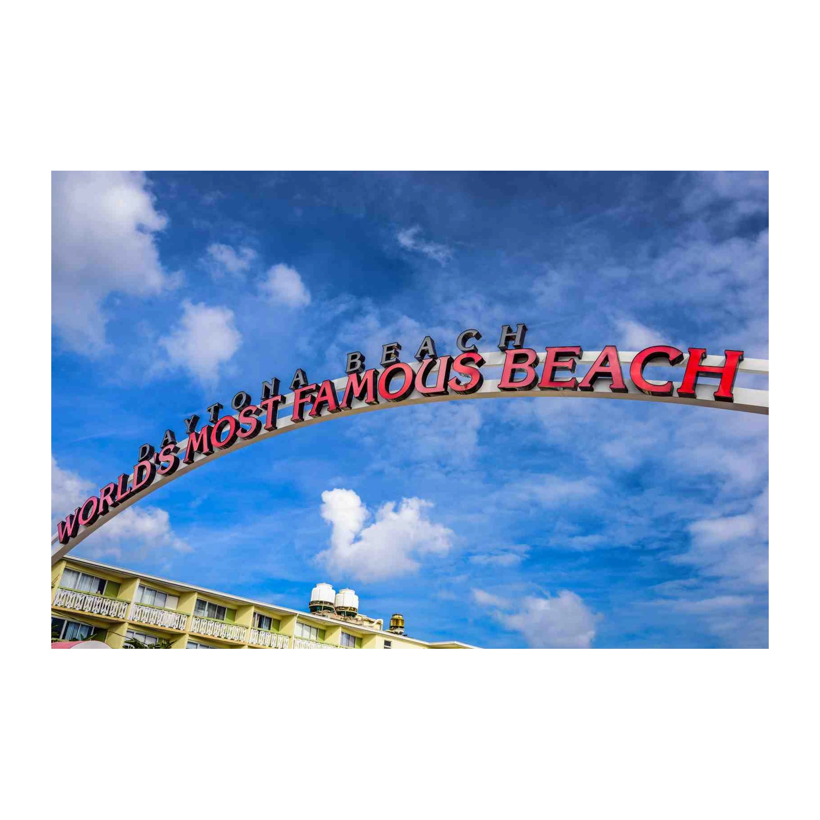 Daytona Beach Arch Wall Art