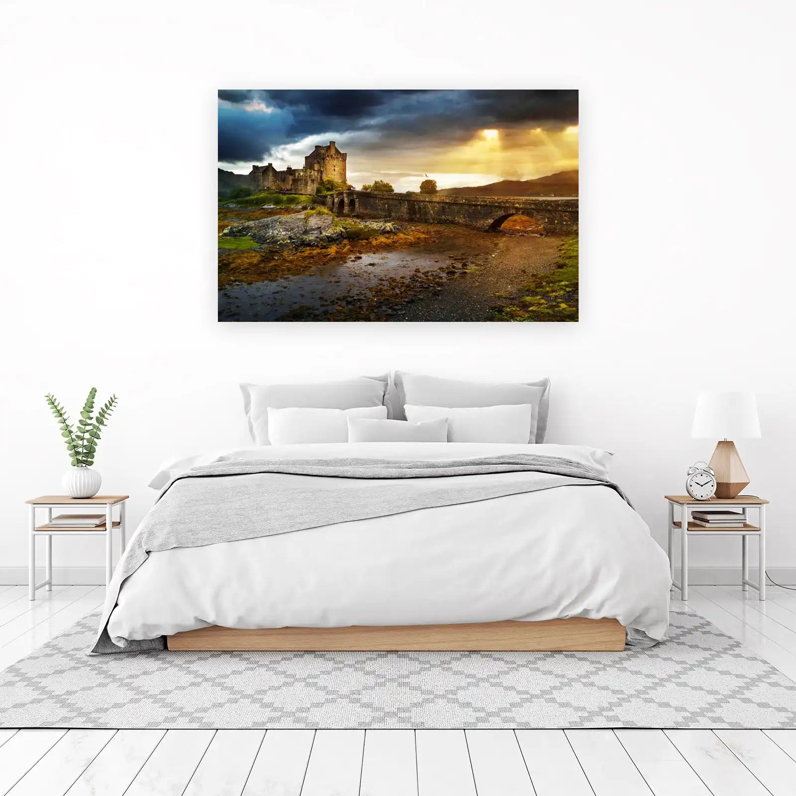 Dramatic Castle & Bridge Wall Art