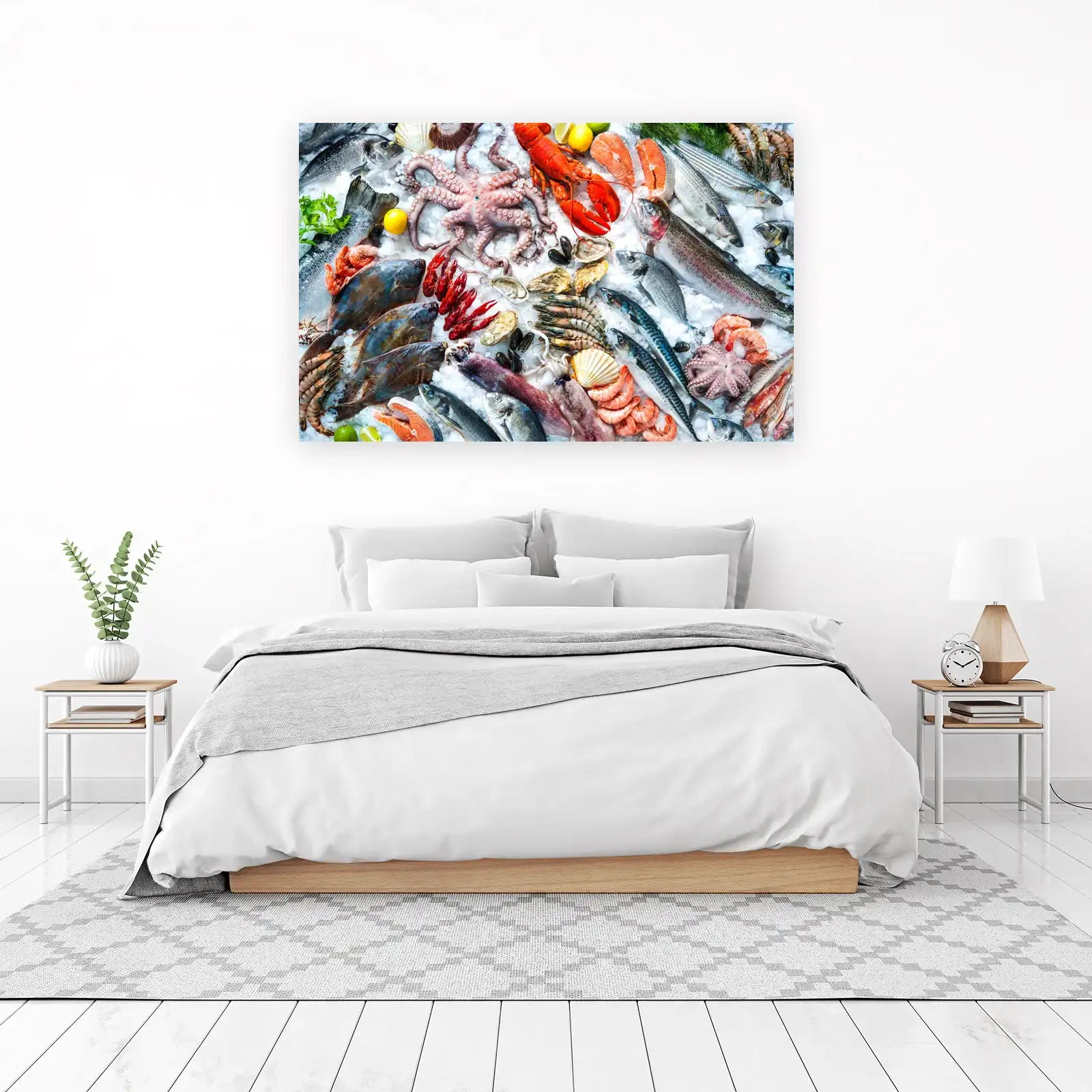 Ocean Bounty Seafood Wall Art