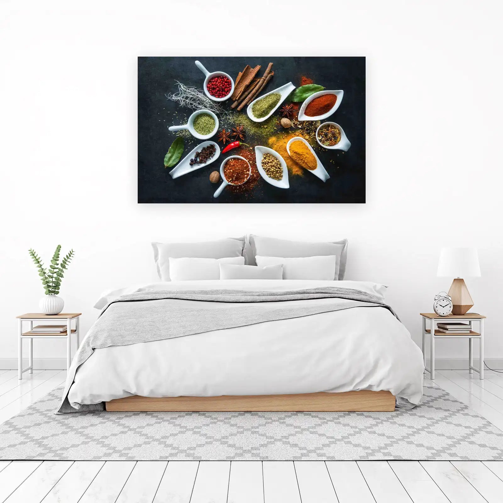 Vibrant Spice Collection Wall Art Wall Art