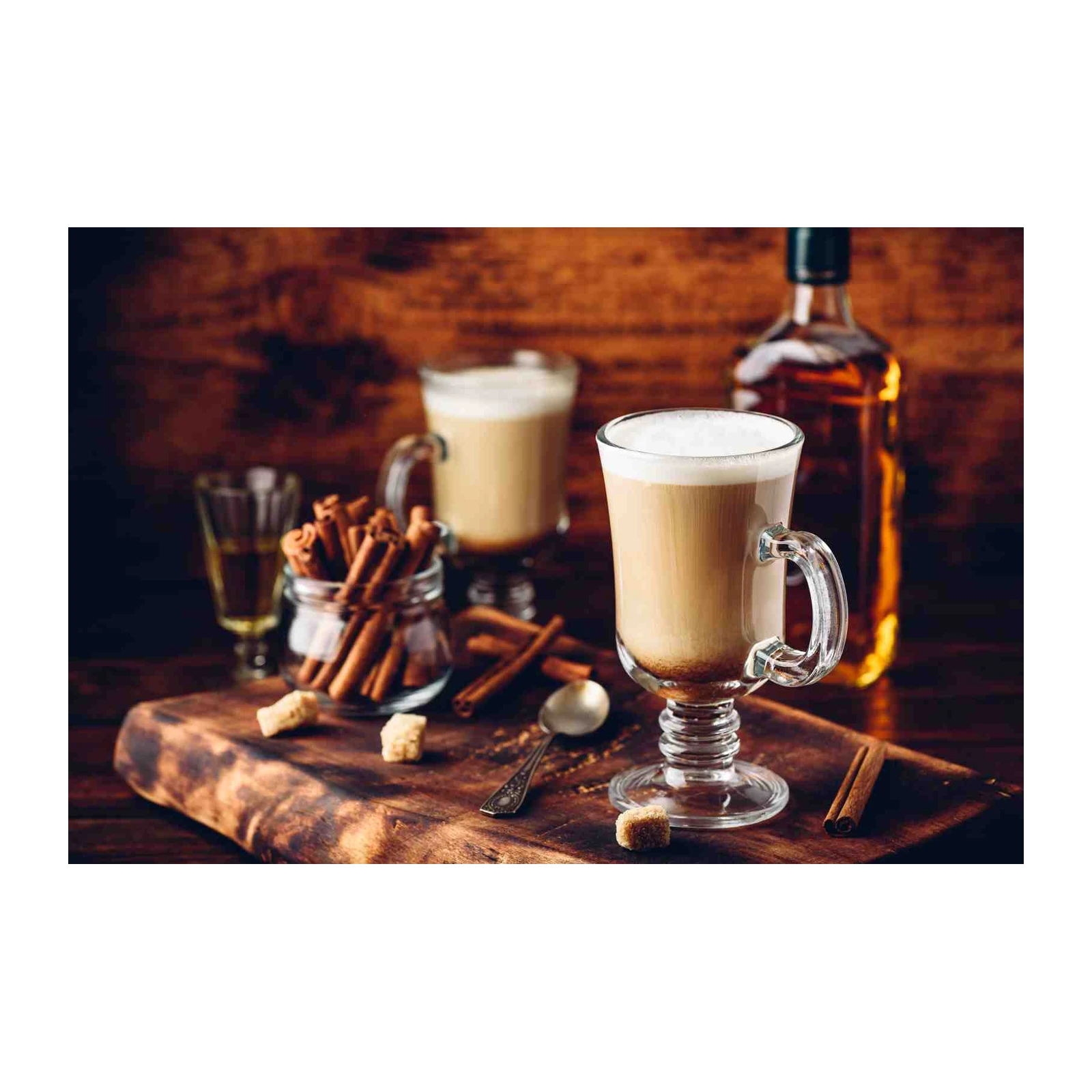 Cozy Coffee & Cinnamon Vibes Wall Art