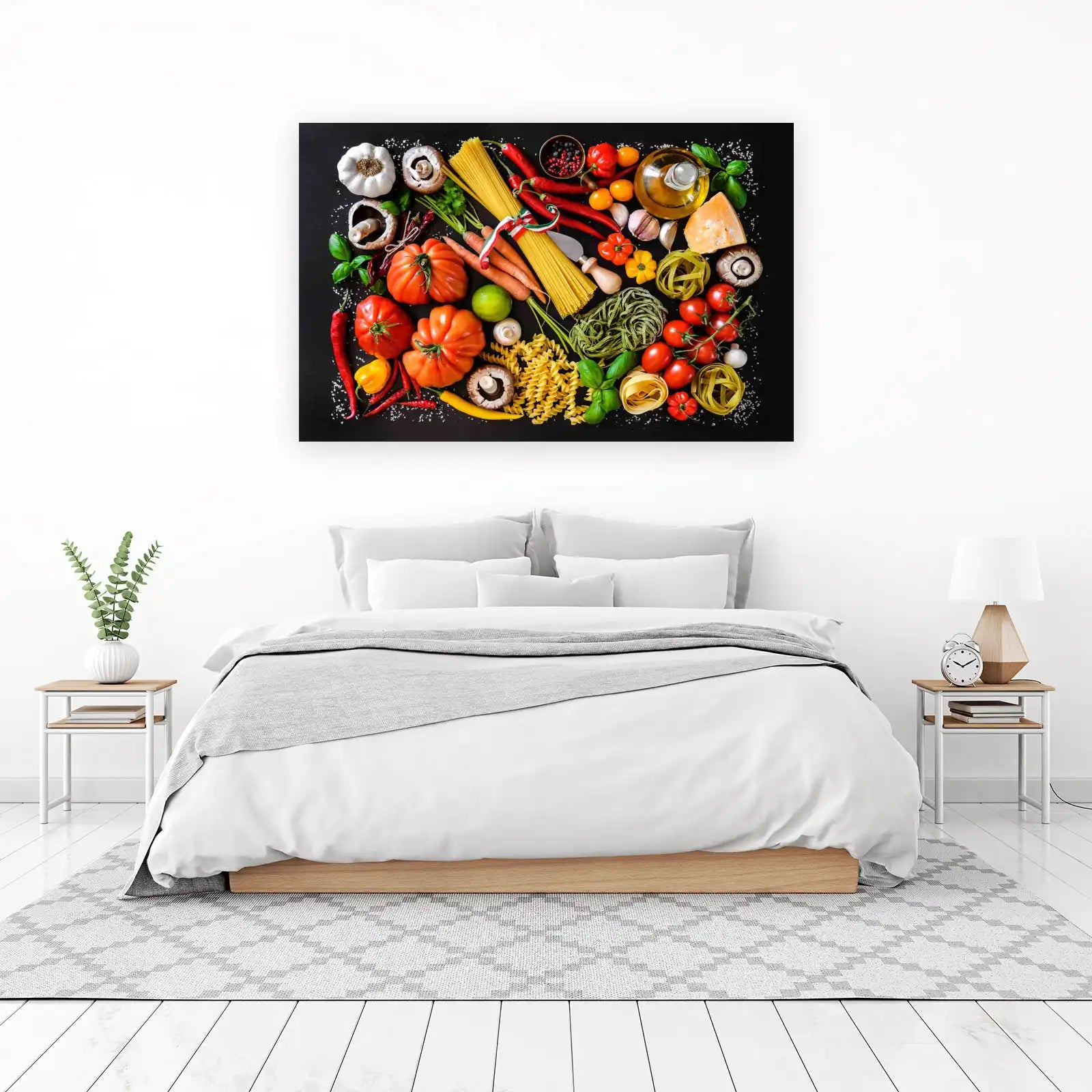 Vibrant Italian Ingredients Wall Art