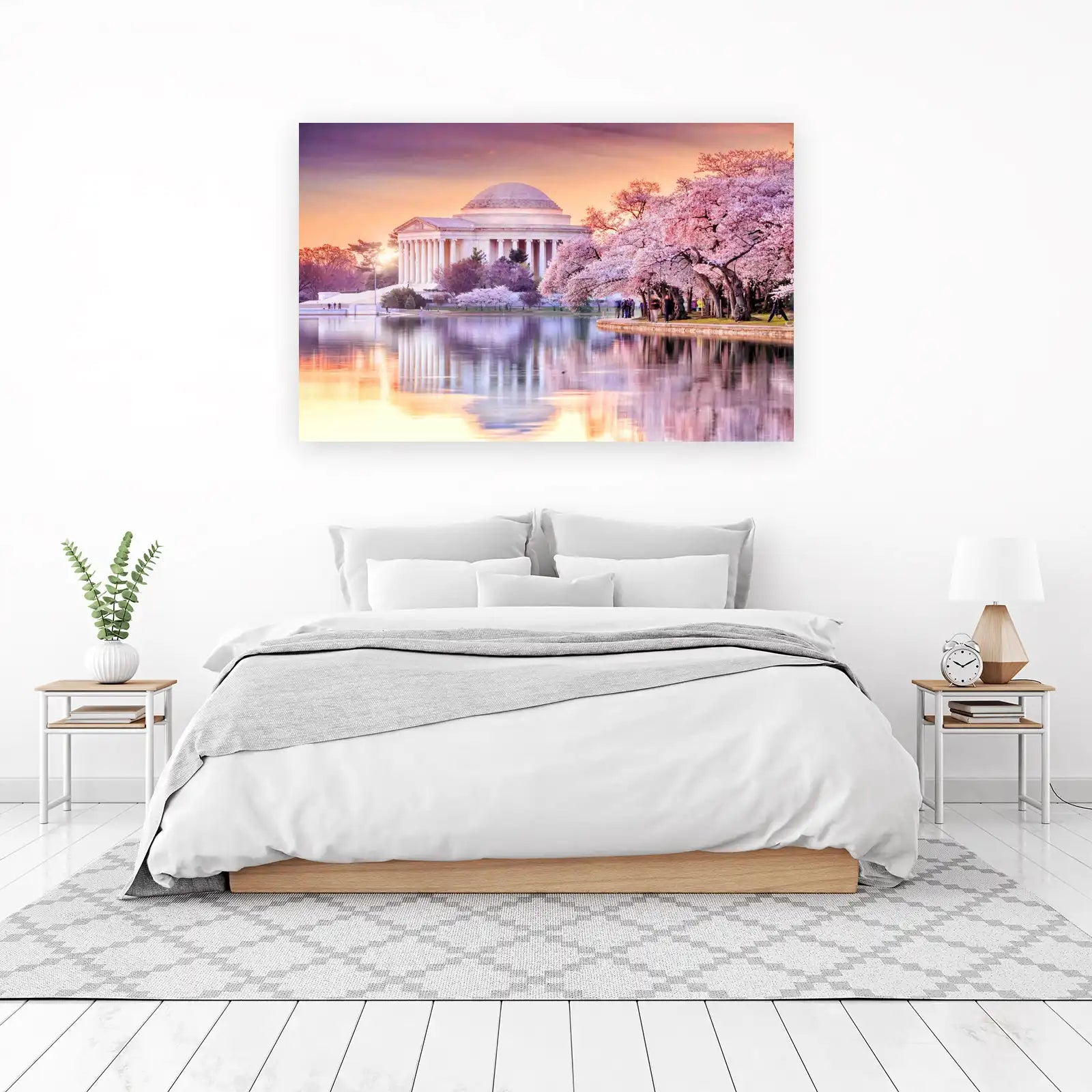 Jefferson Memorial Cherry Blossom Wall Art