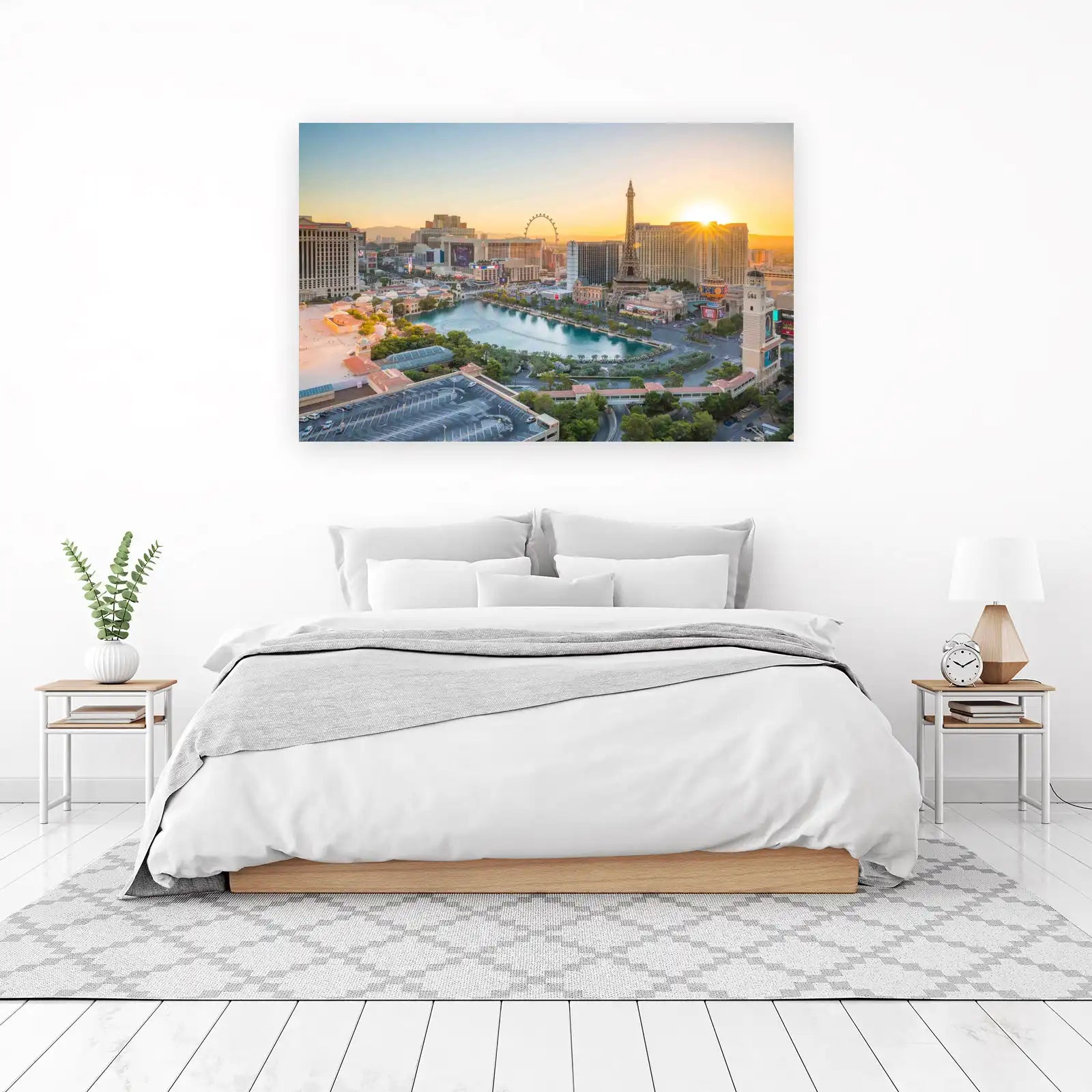 Las Vegas Strip Sunrise Wall Art