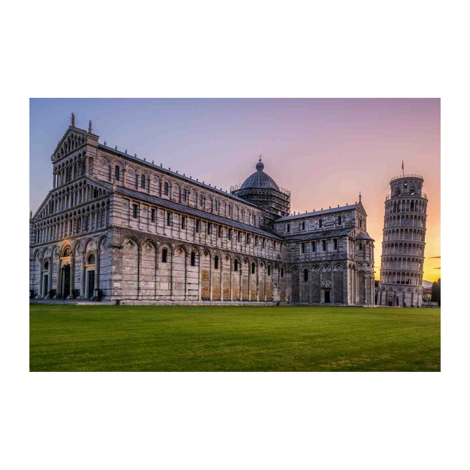 Leaning Tower of Pisa Italy Landmark Wall Art