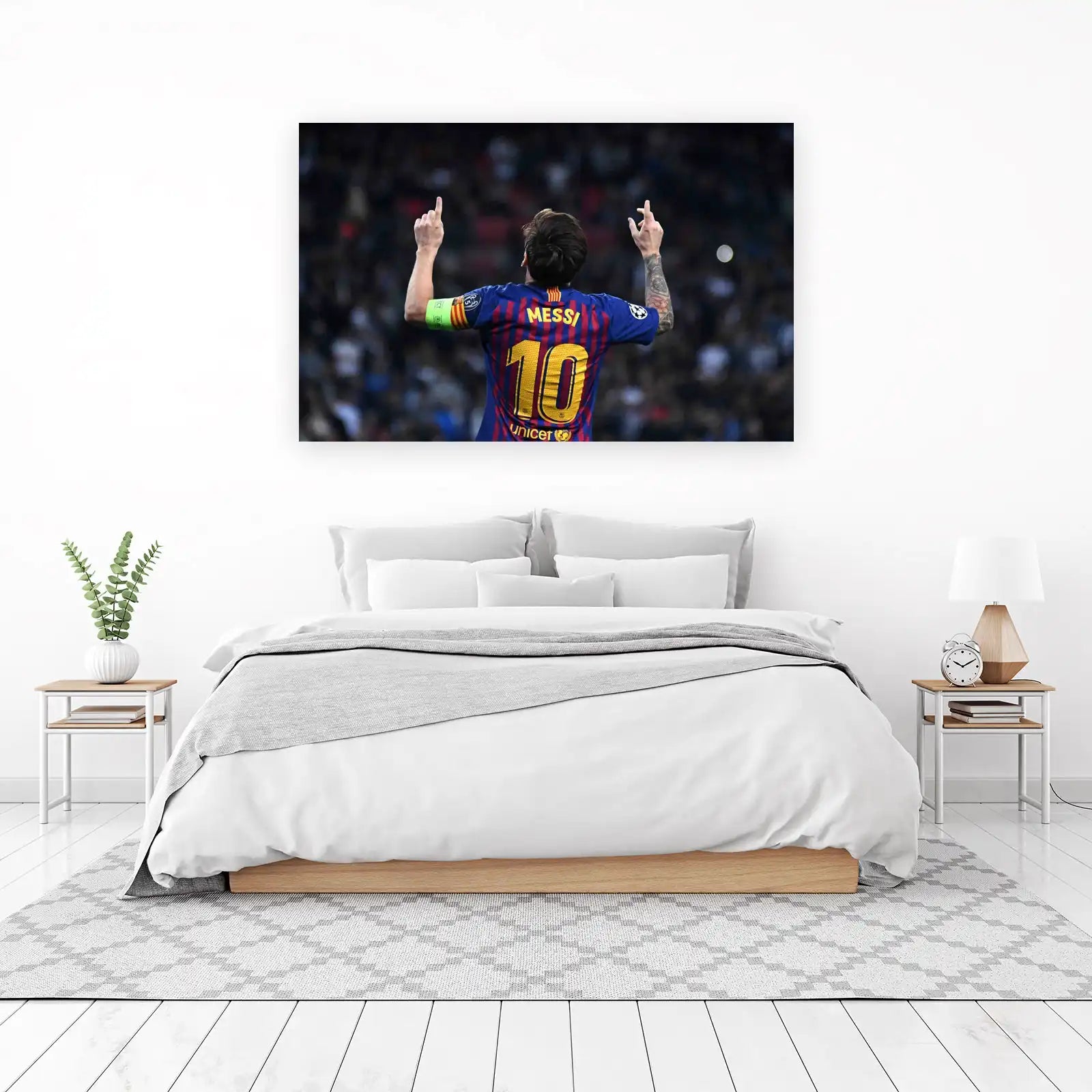 Iconic Messi 10 Celebration Wall Art