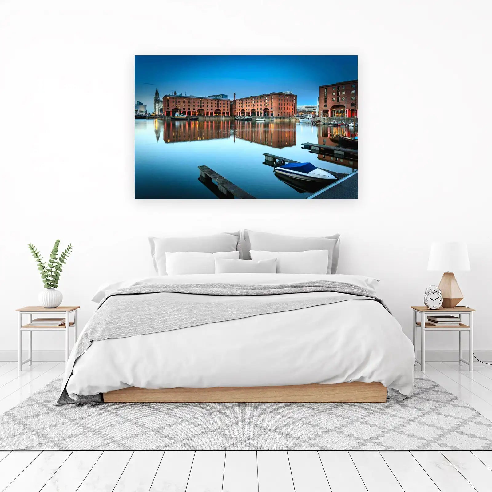 Liverpool Waterfront Serenity Wall Art