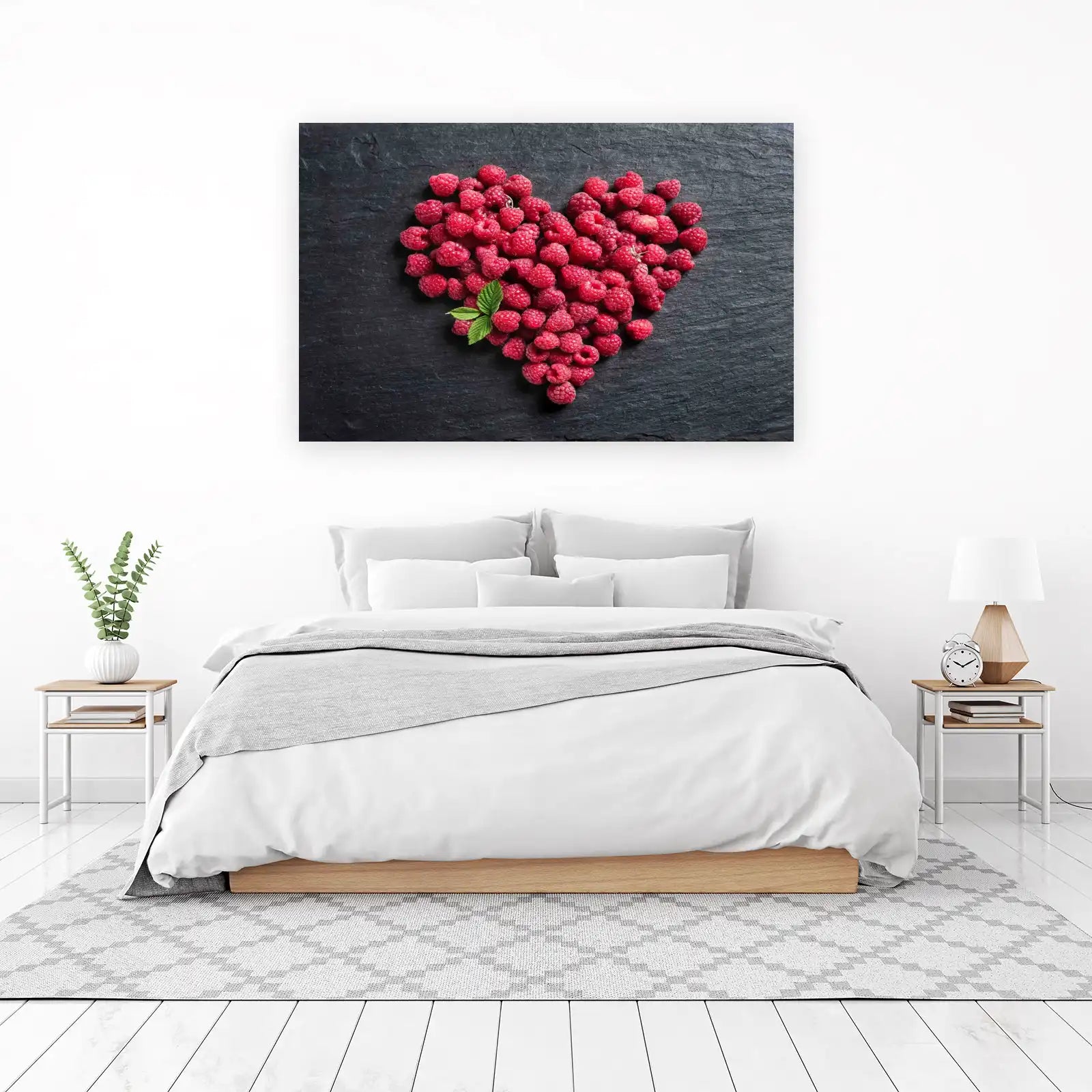 Heart of Raspberries Fine Art Wall Art