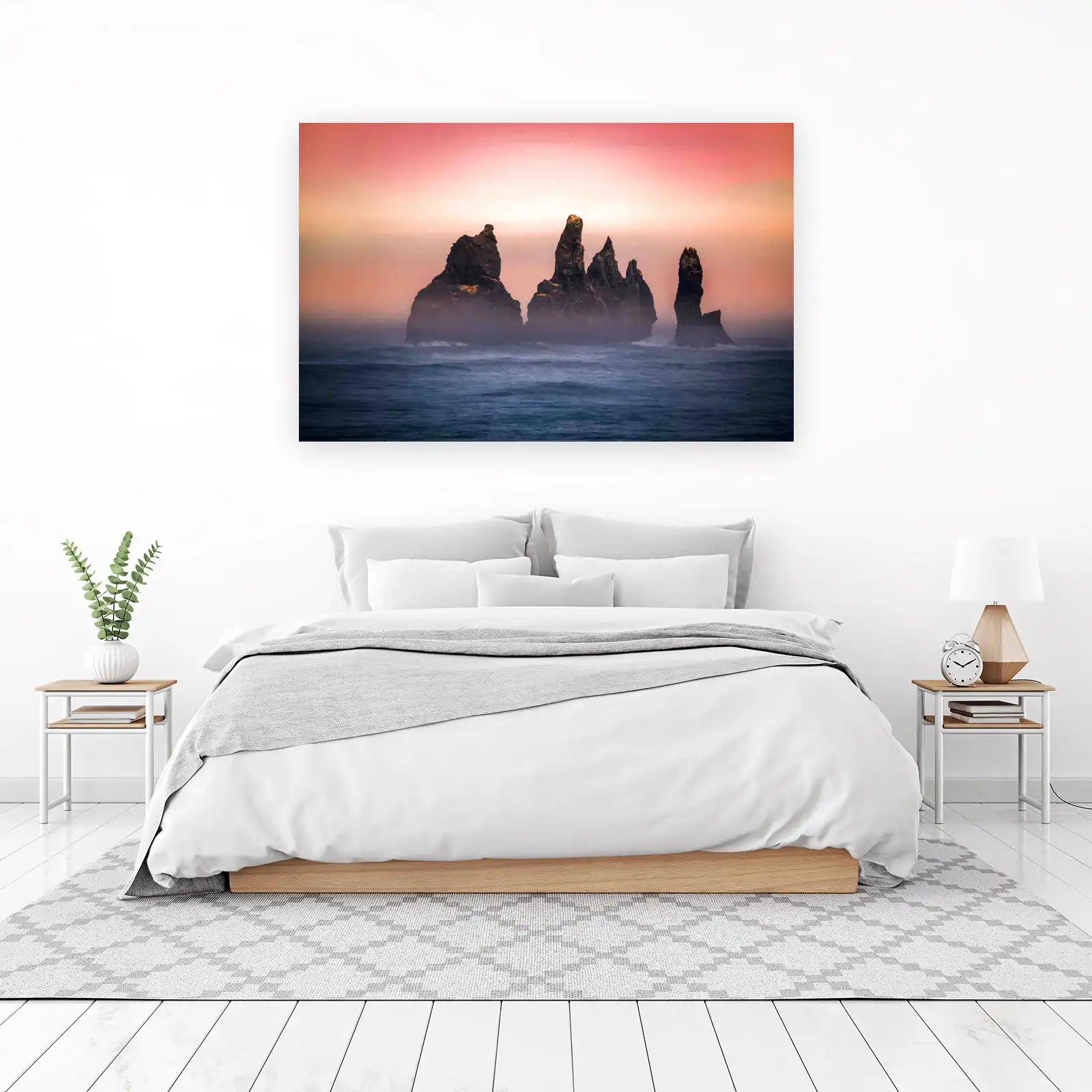 Dramatic Sea Stacks Wall Art - Ocean Art