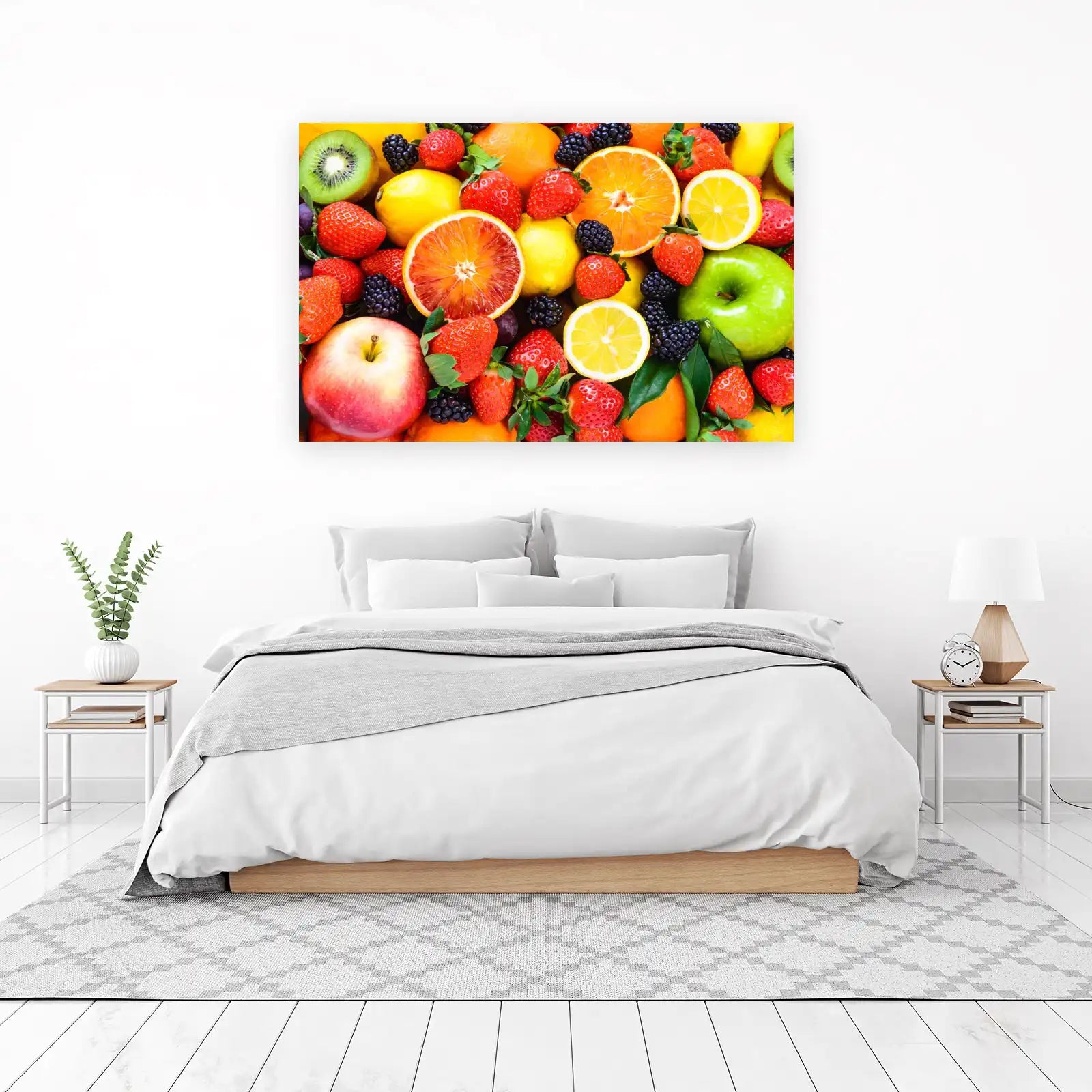 Vibrant Fruit Medley Wall Art - Kitchen Decor