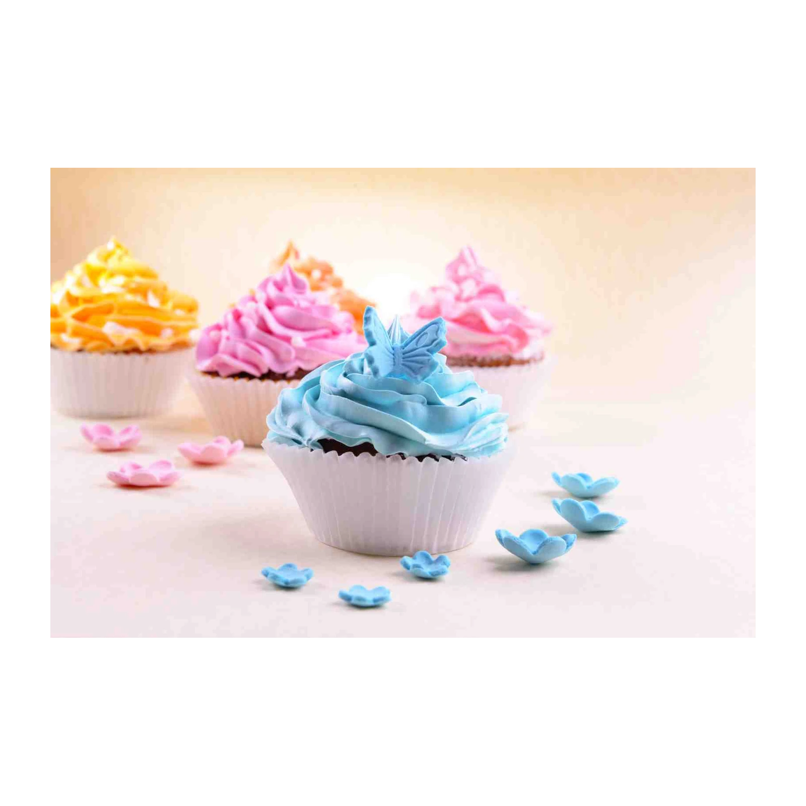 Sweet Delights Cupcakes Wall Art