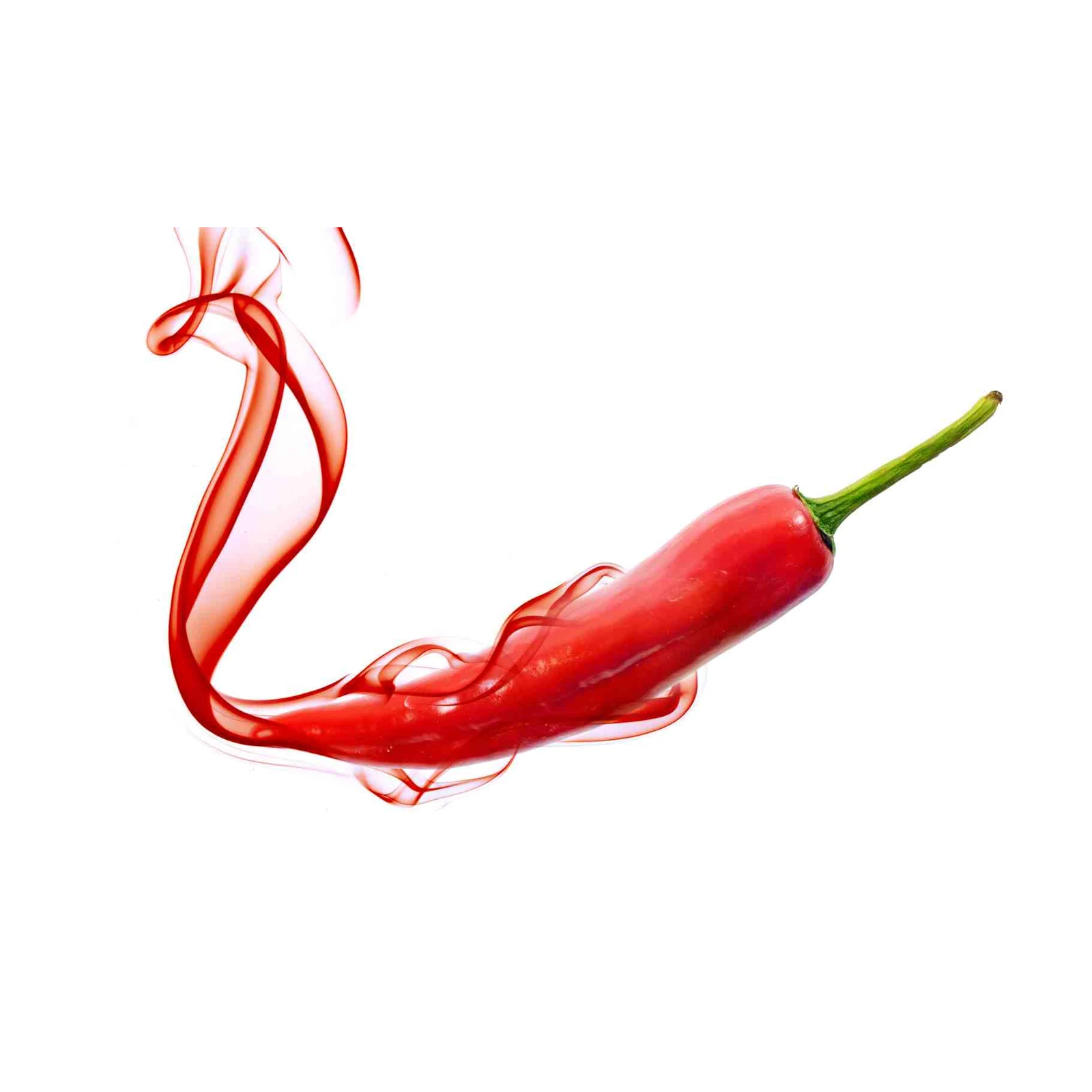 Fiery Red Chili Smoke Wall Art