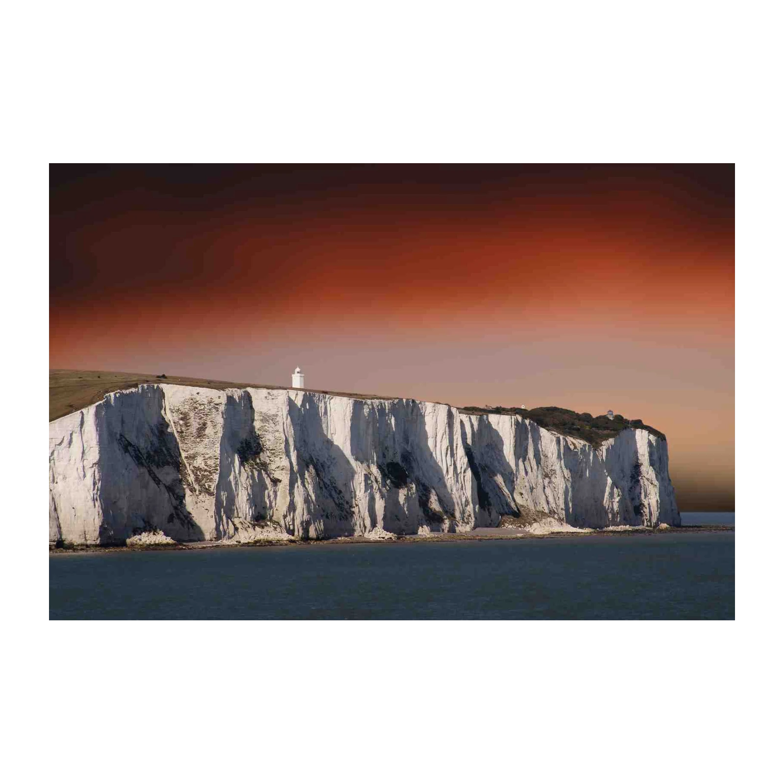 Dramatic Cliffs & Lighthouse Wall Art