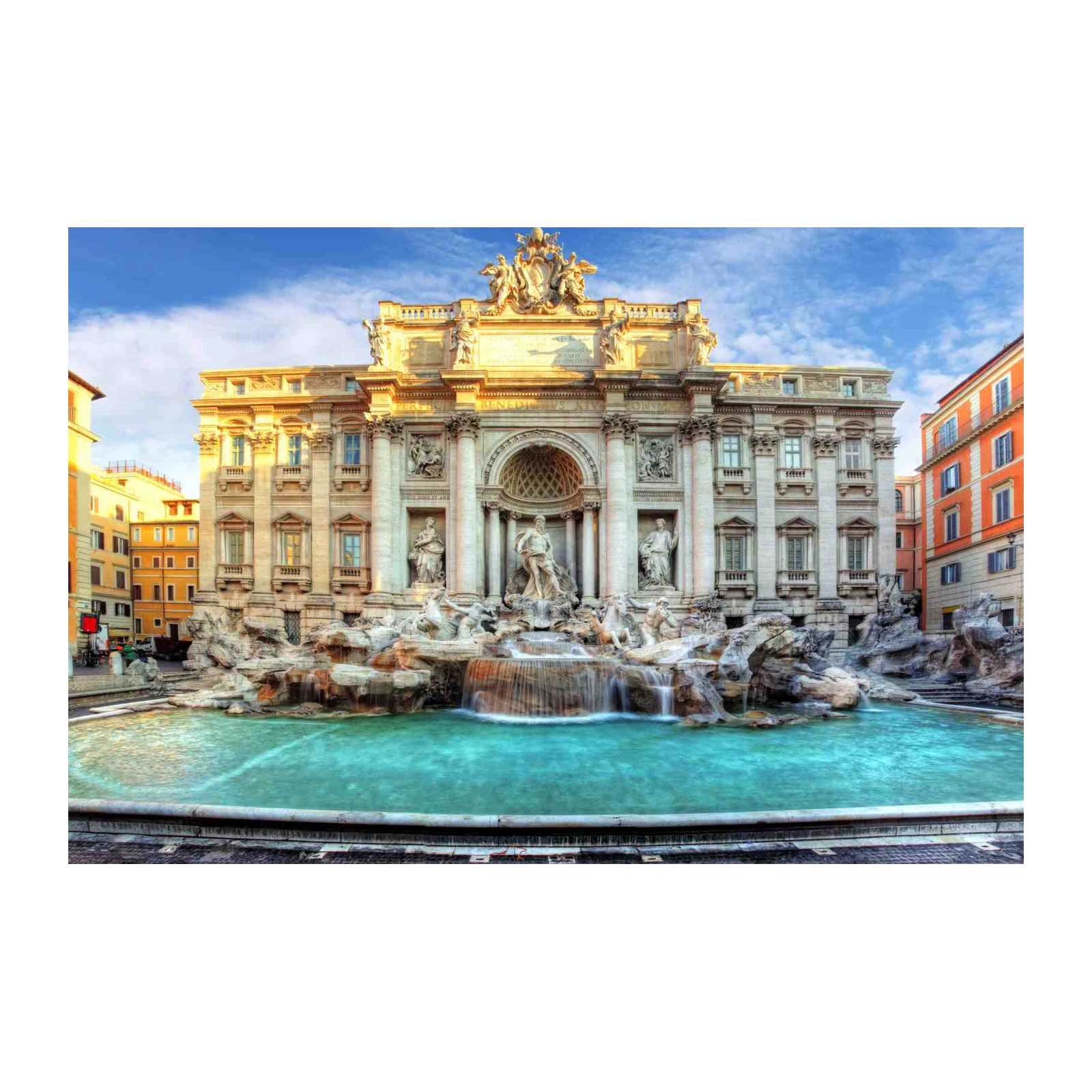 Majestic Trevi Fountain Rome Wall Art