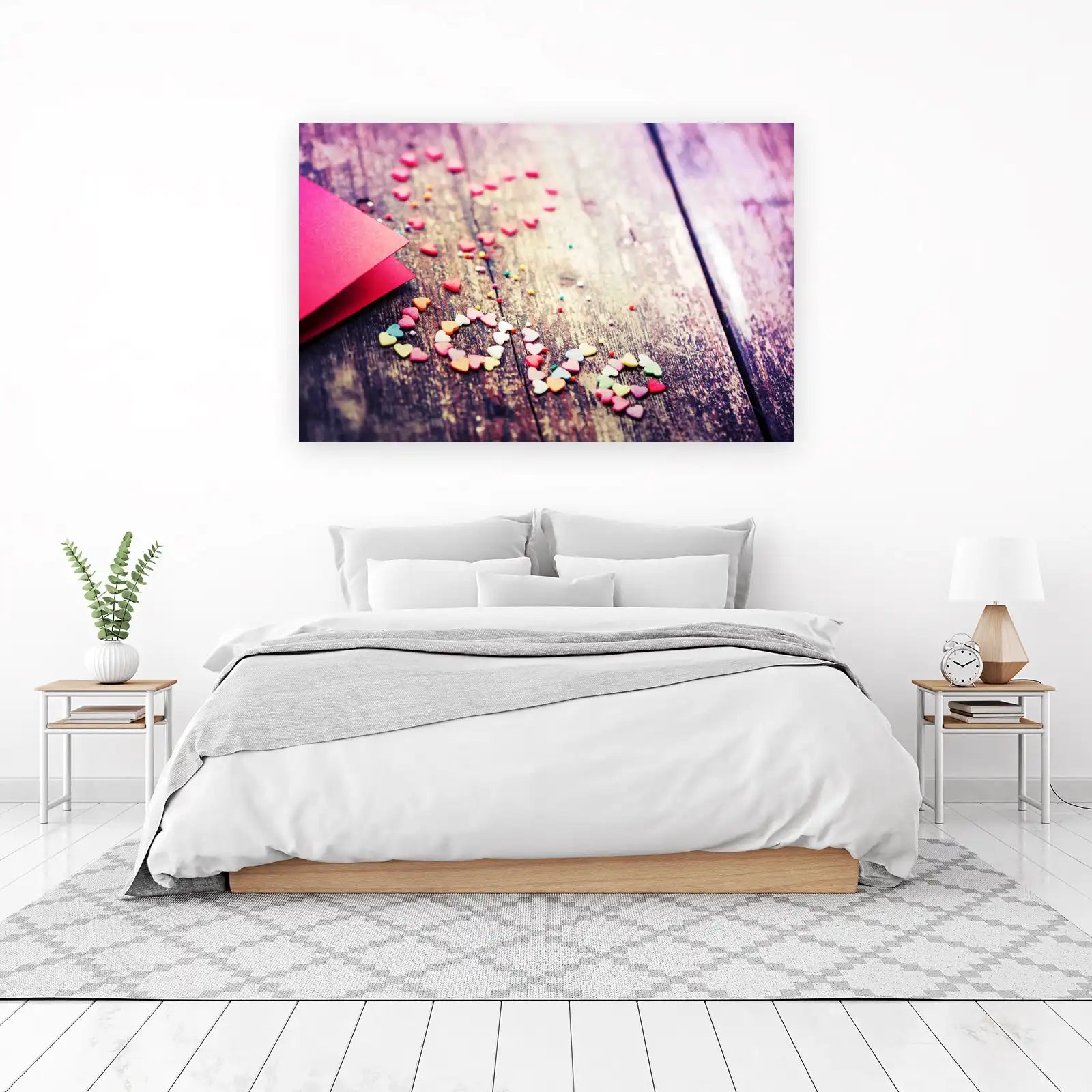 Sweet Heart Love Sprinkles Wall Art