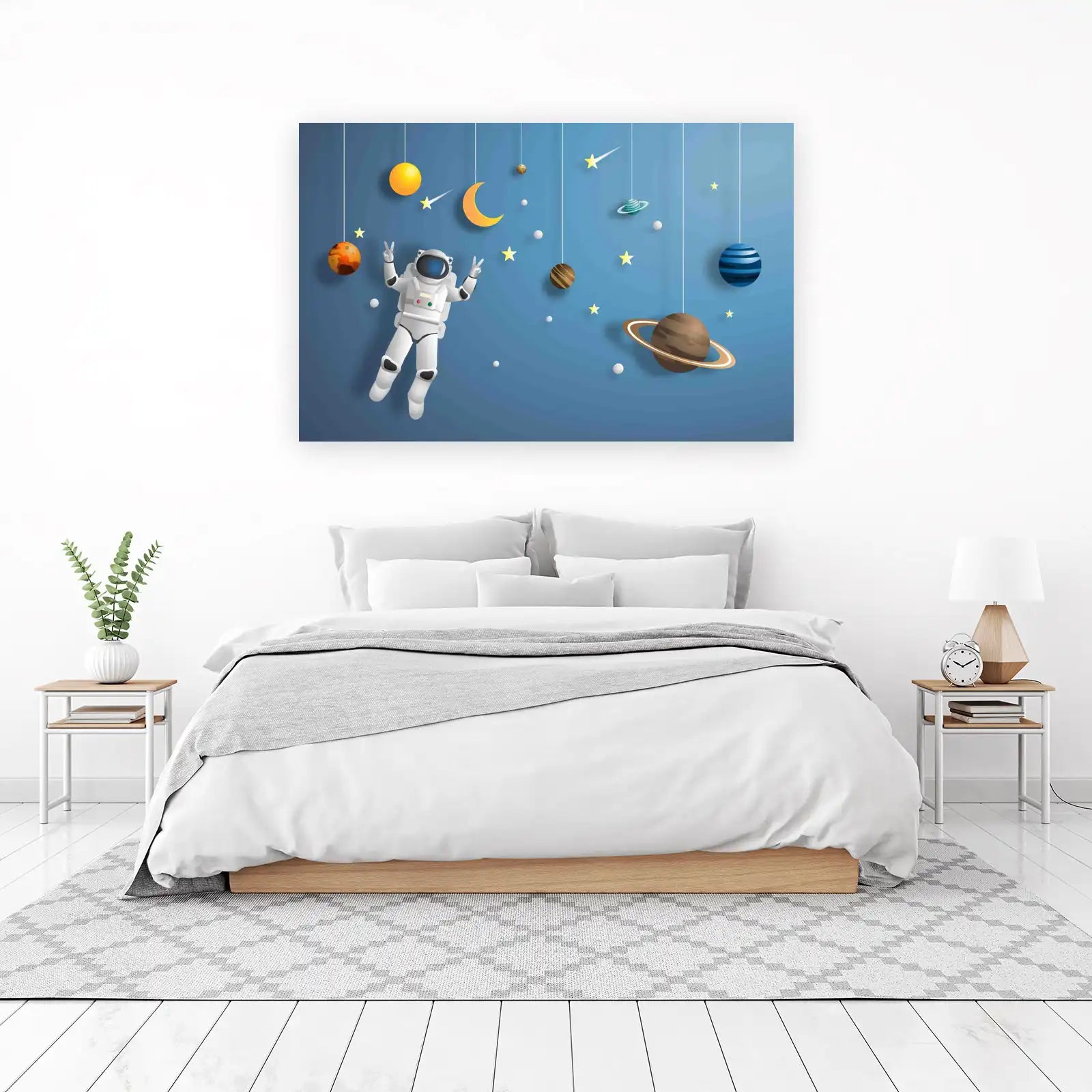 Astronaut Space Adventure Wall Art