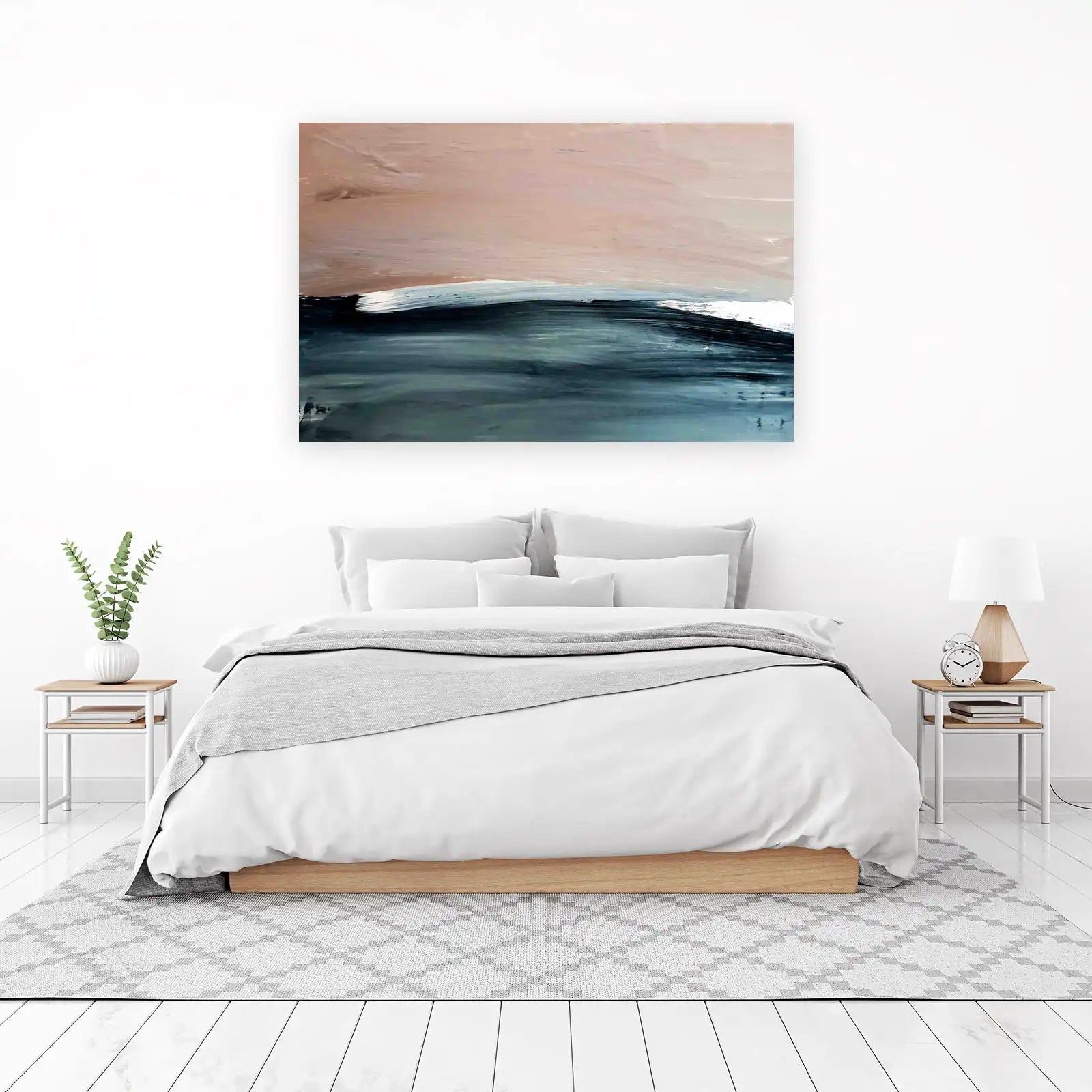 Serene Abstract Landscape Wall Art