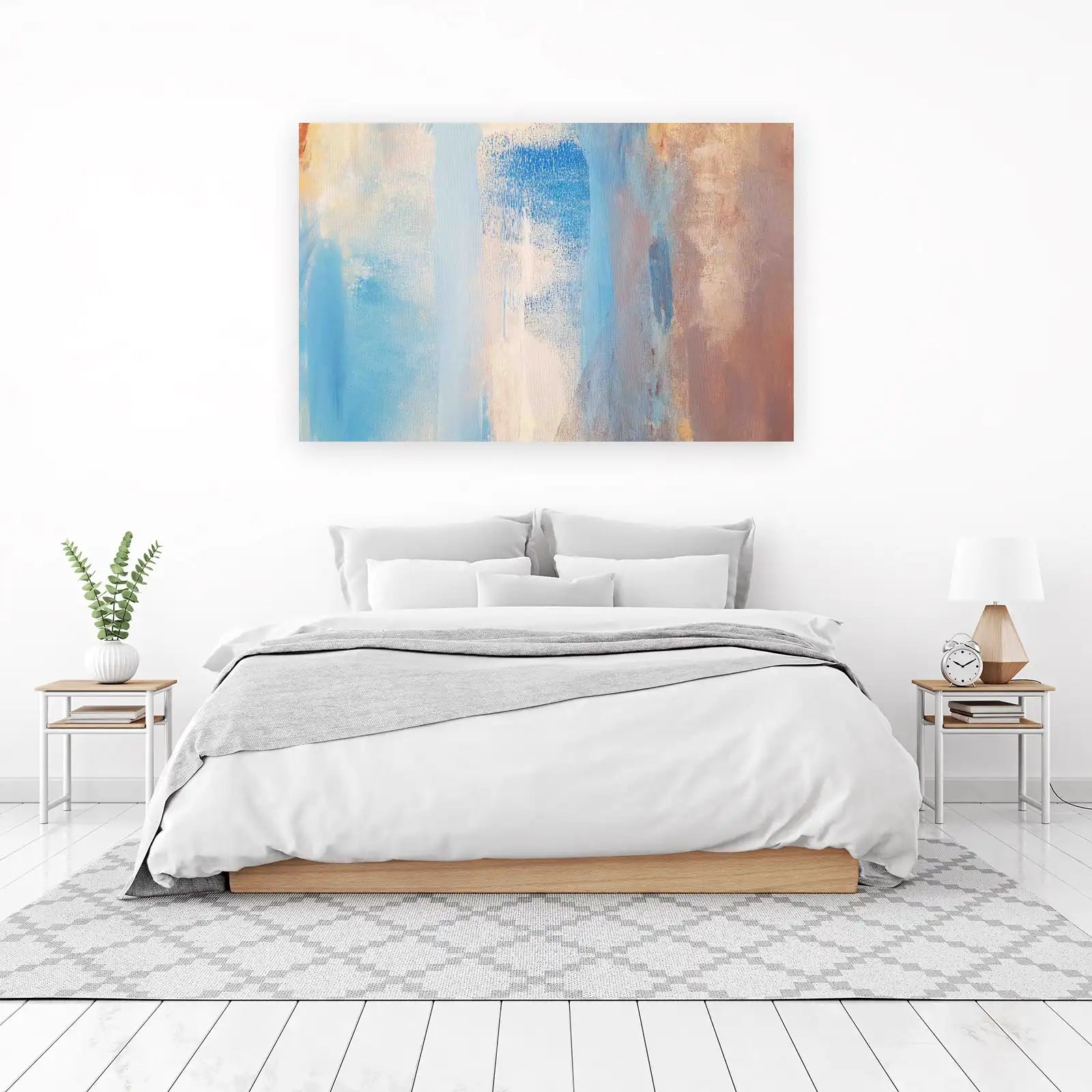 Abstract Sky Gradient Wall Art