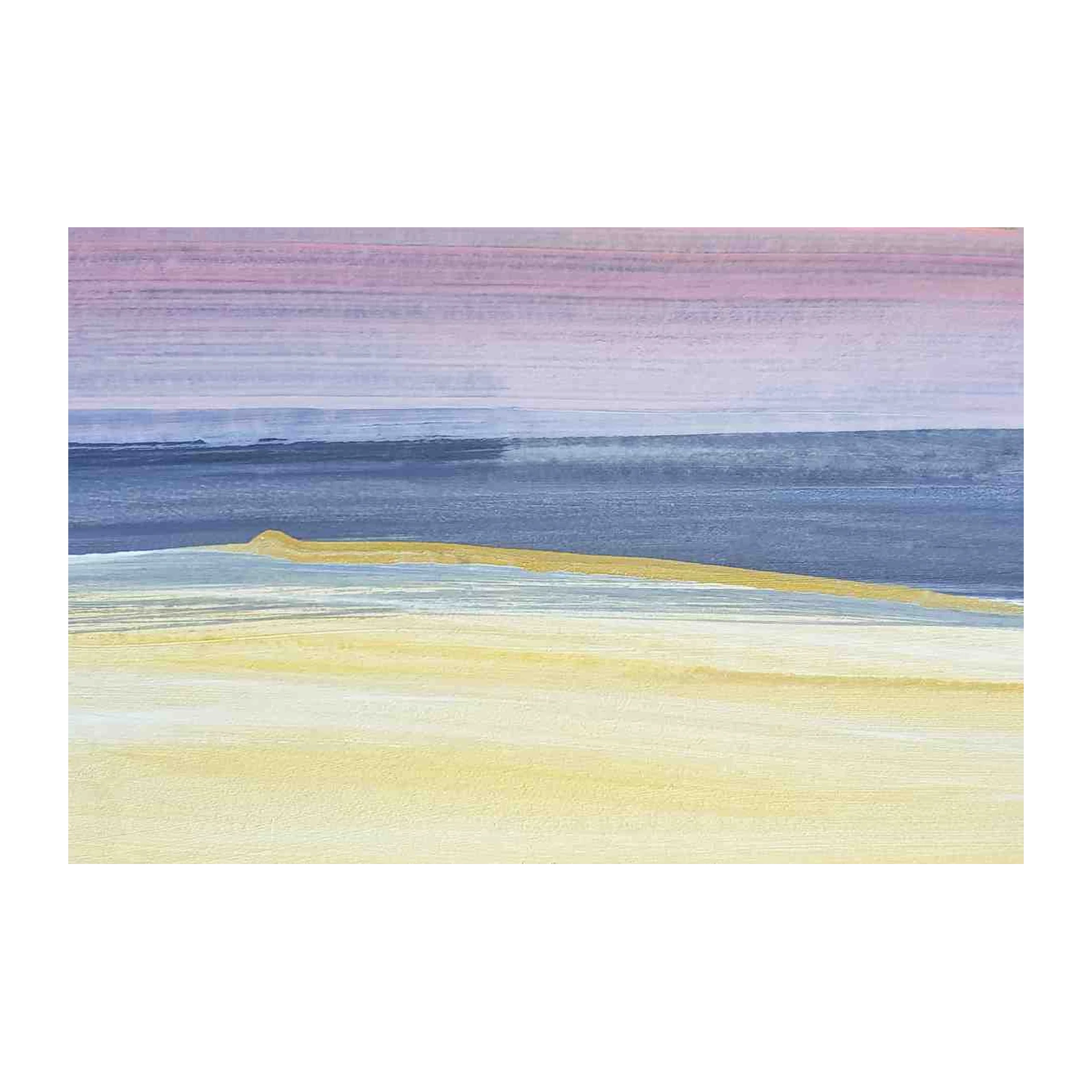Abstract Coastal Serenity Wall Art