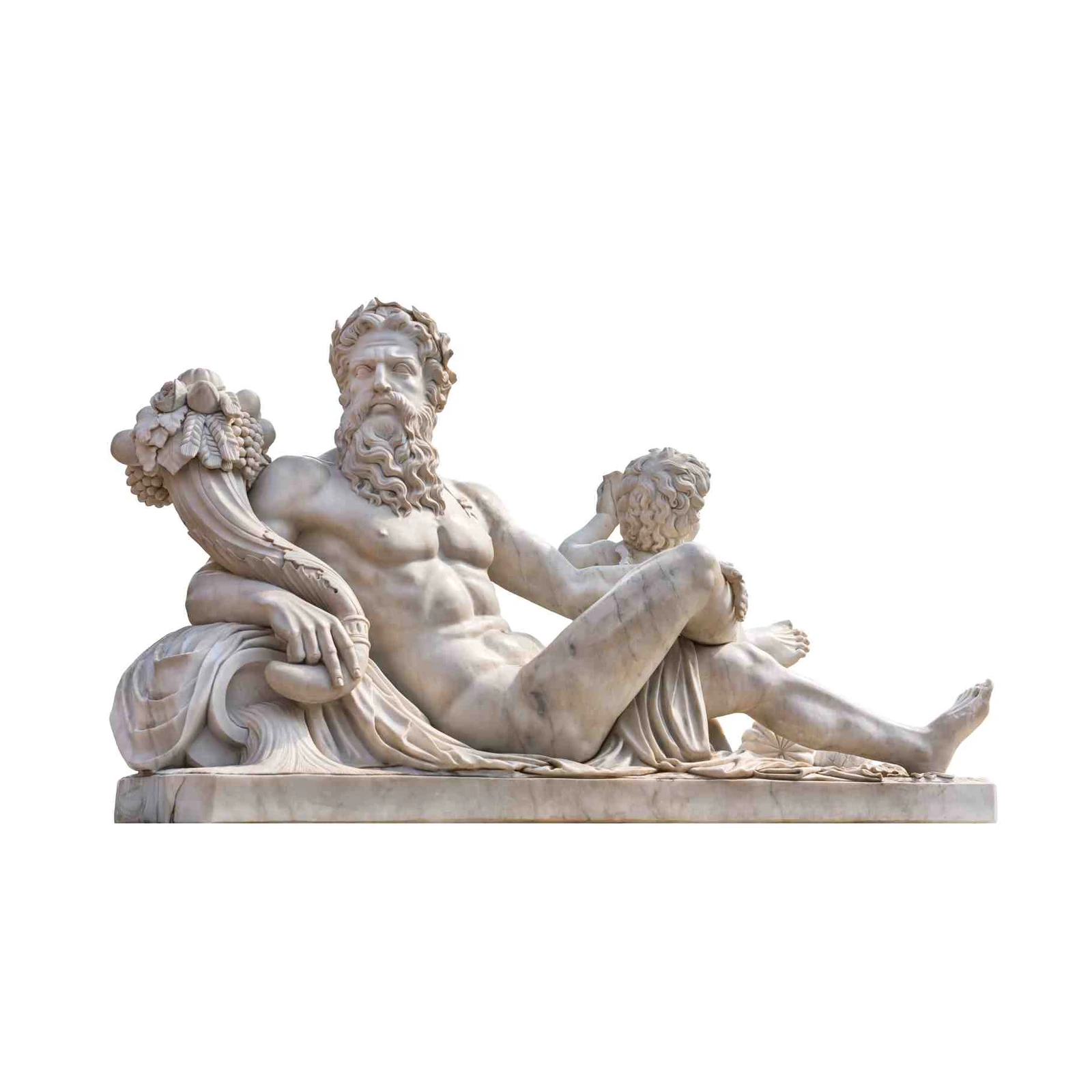 Classical Marble Sculpture Wall Art - Majestic
