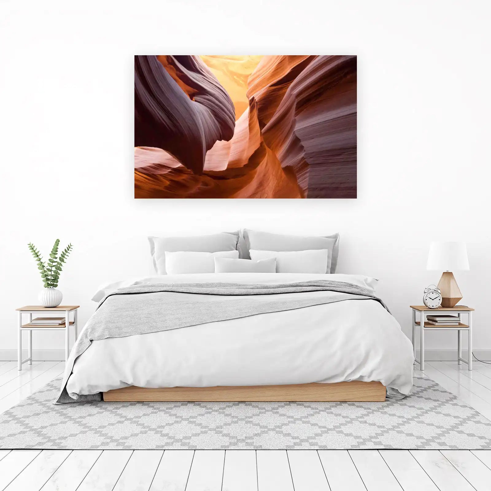 Antelope Canyon Swirls Landscape Wall Art