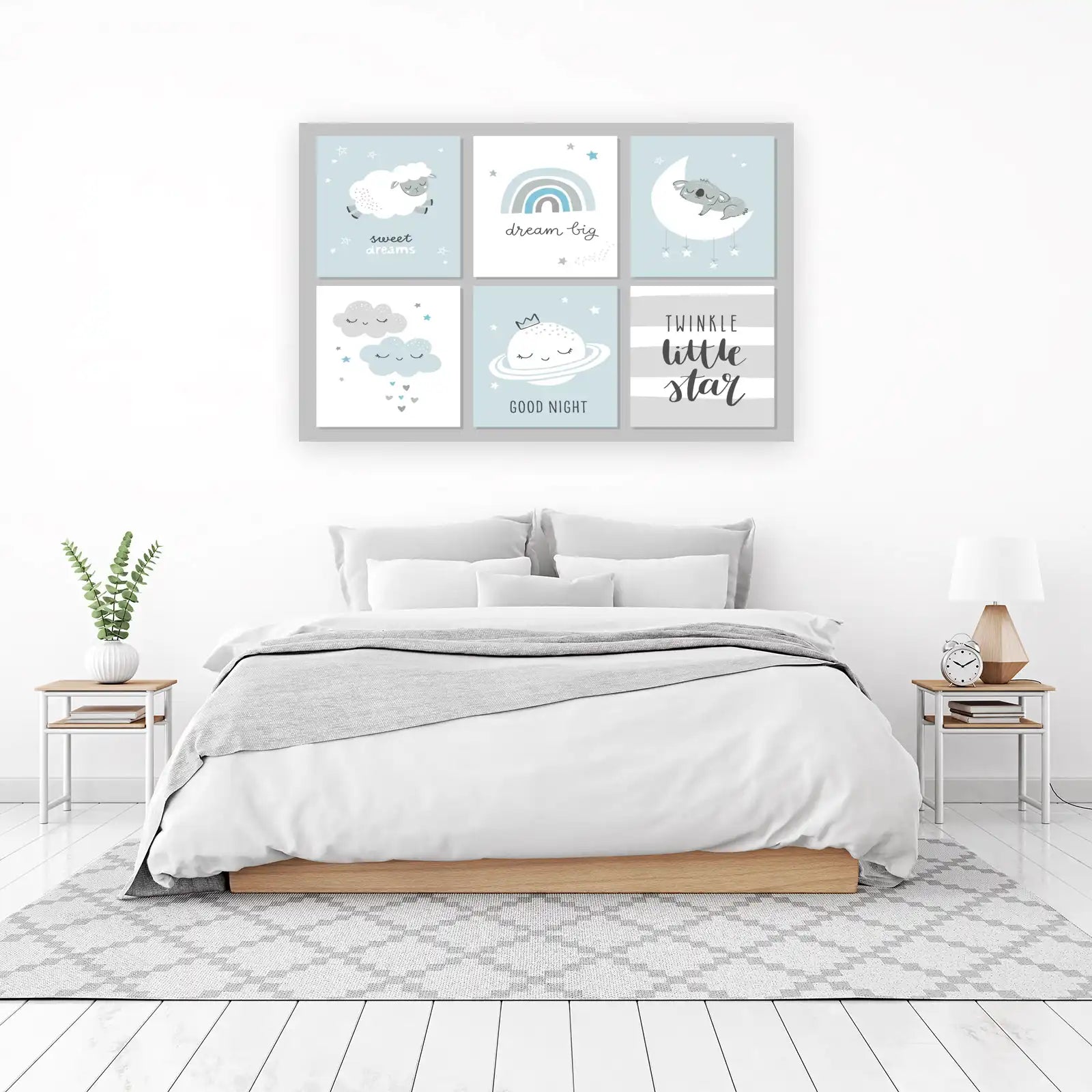 Sweet Dreams Nursery Art Wall Art Set