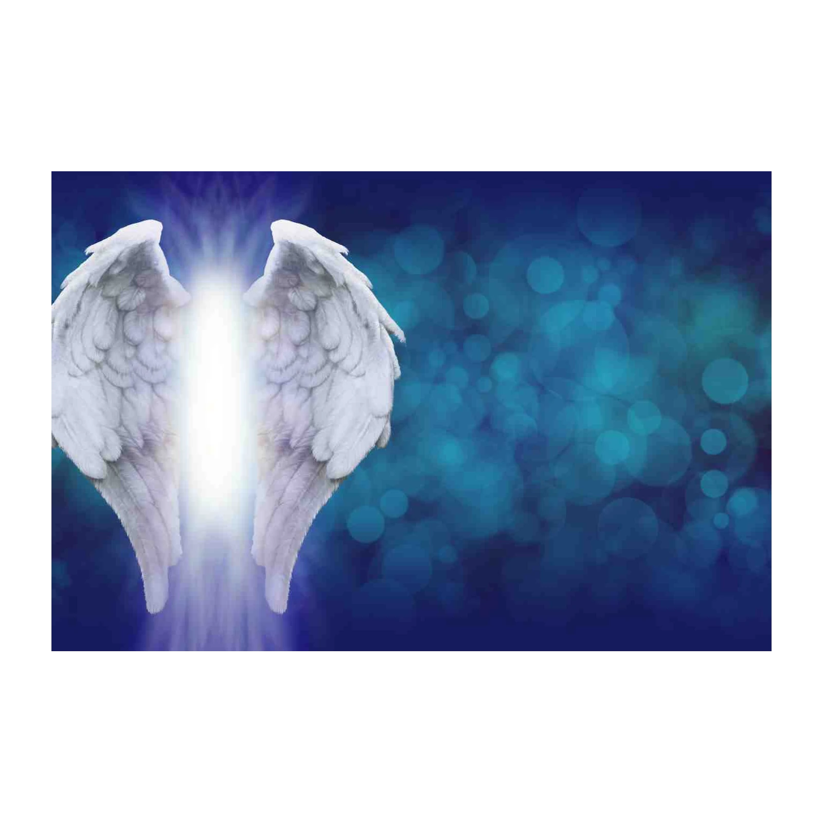Serene Angel Wings Wall Art - Spiritual Wall Art