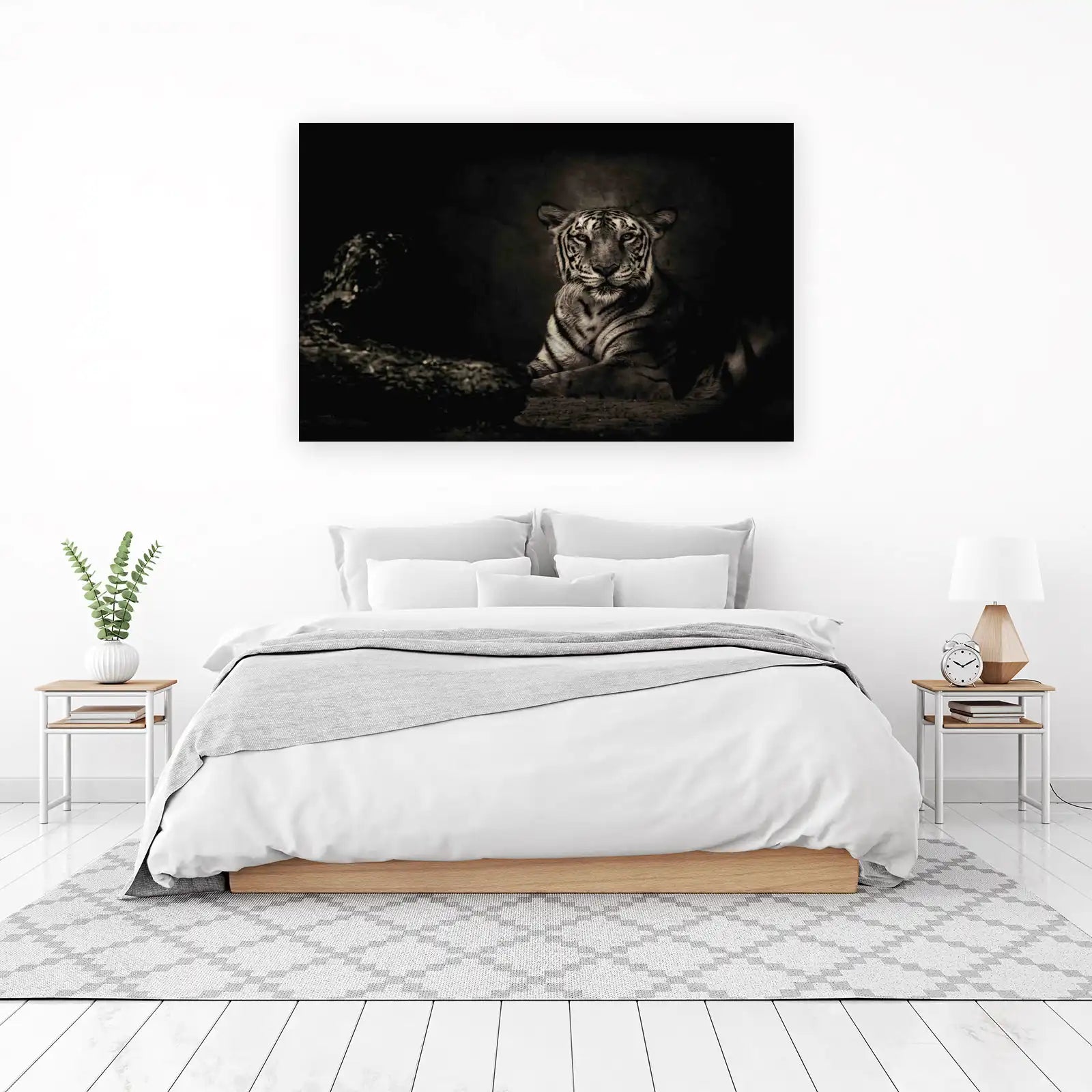 Majestic Tiger Portrait Wall Art