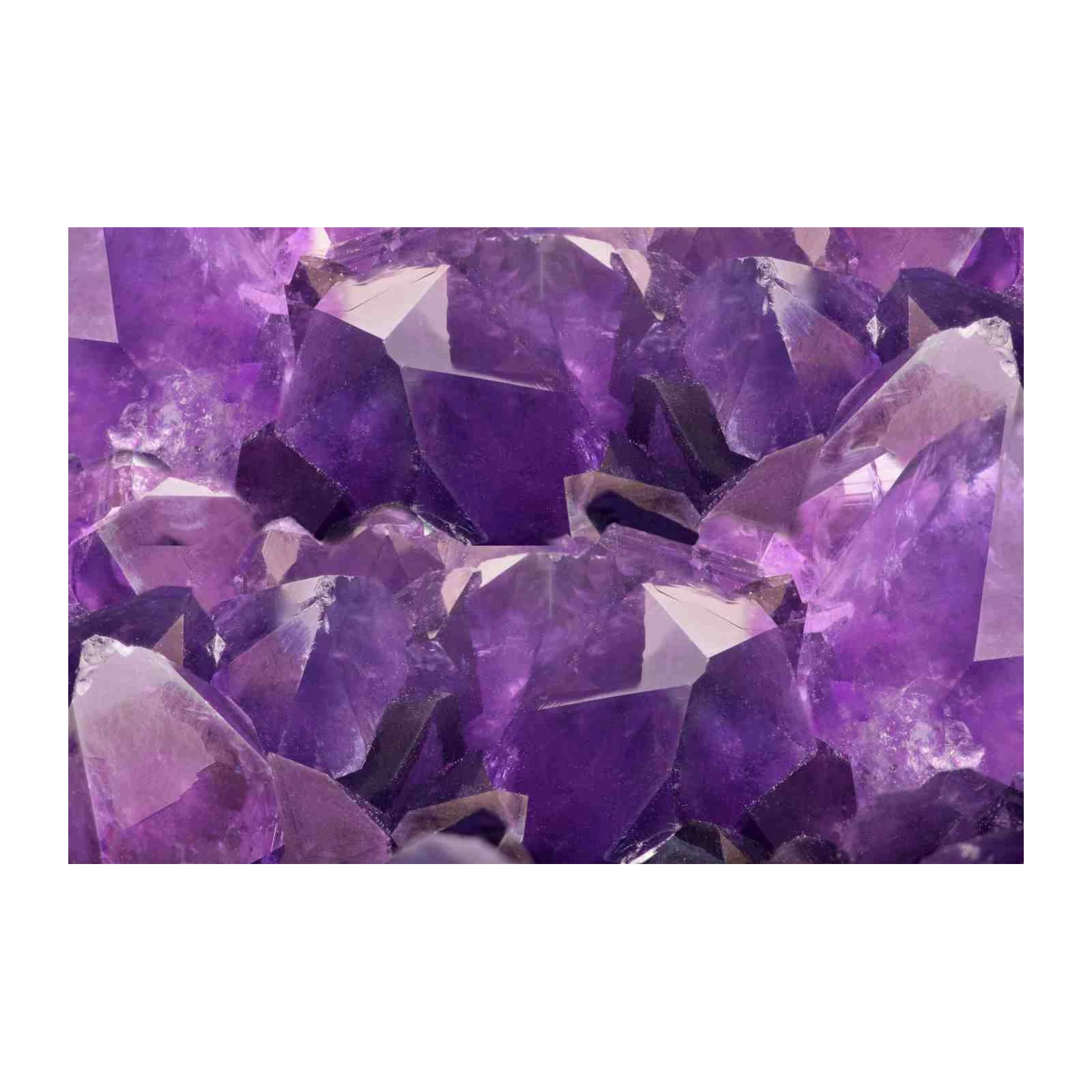 Vibrant Amethyst Geode Wall Art for Chic Spaces