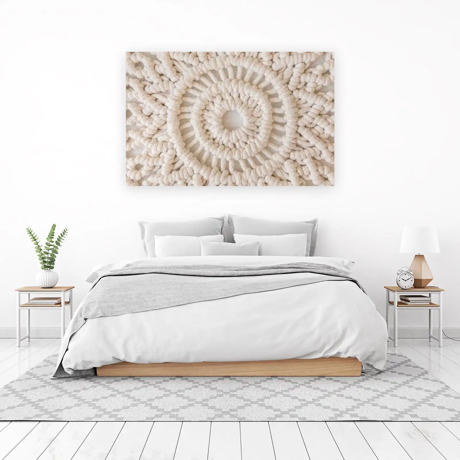 Boho Macrame Mandala Wall Art Wall Art