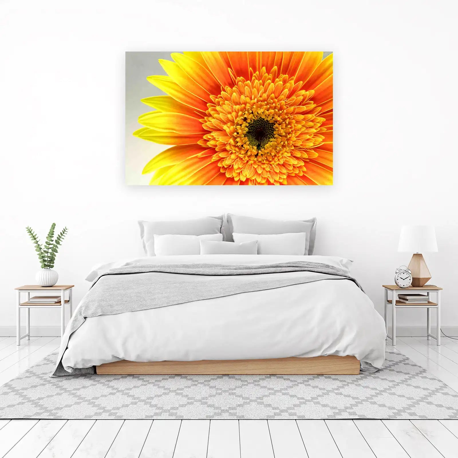 Vibrant Gerbera Daisy Floral Wall Art