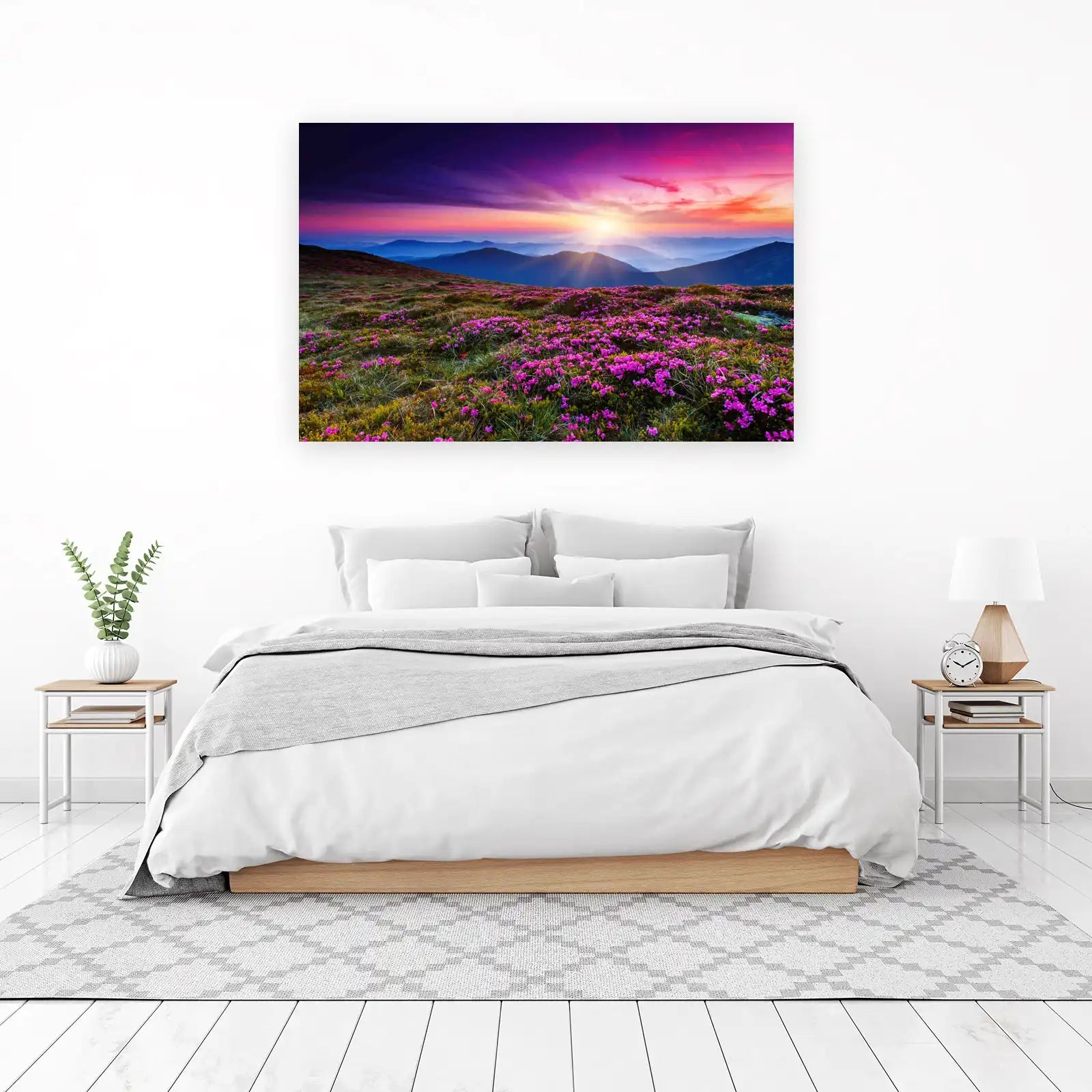 Rhododendron Mountain Sunrise Wall Art