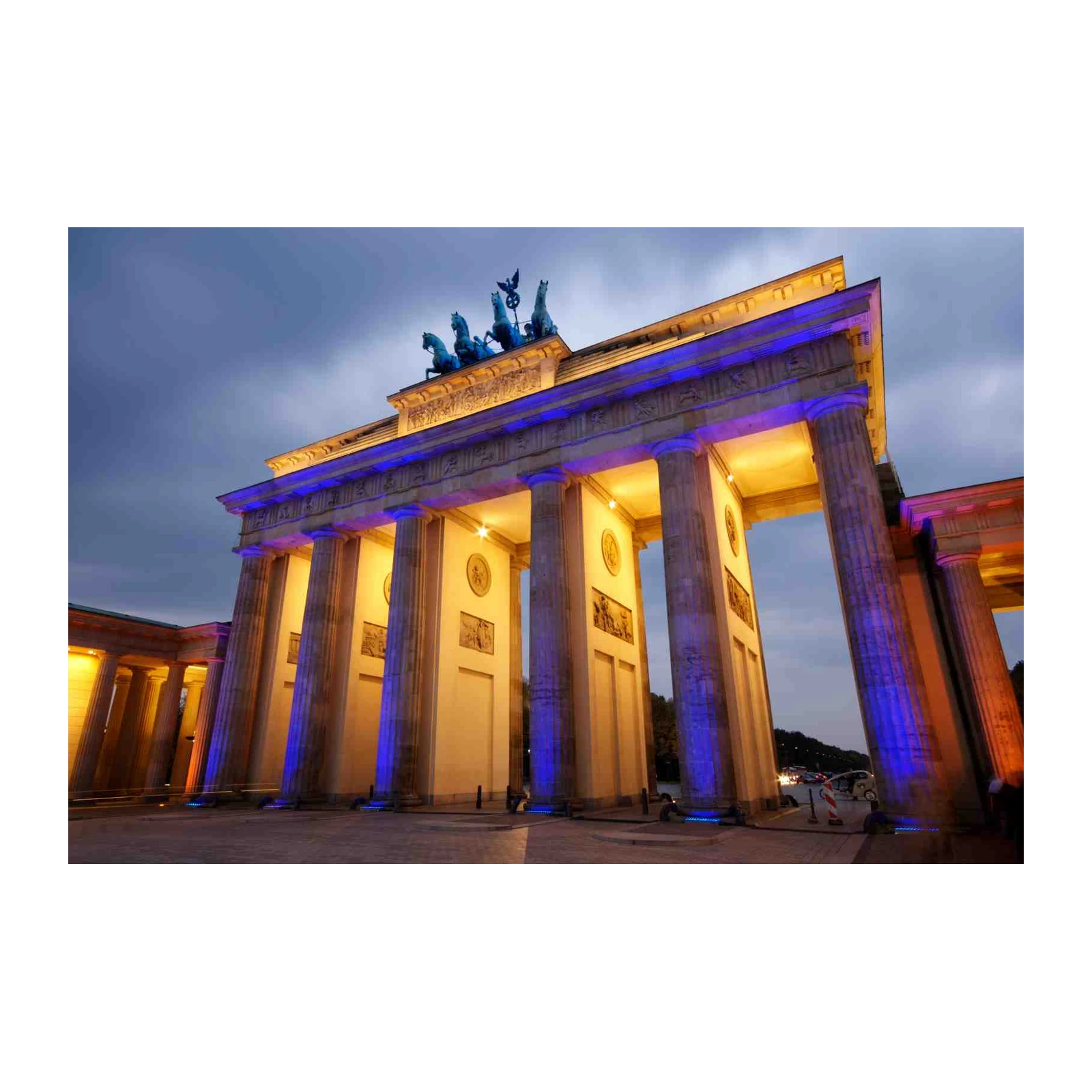 Brandenburg Gate at Dusk Wall Art