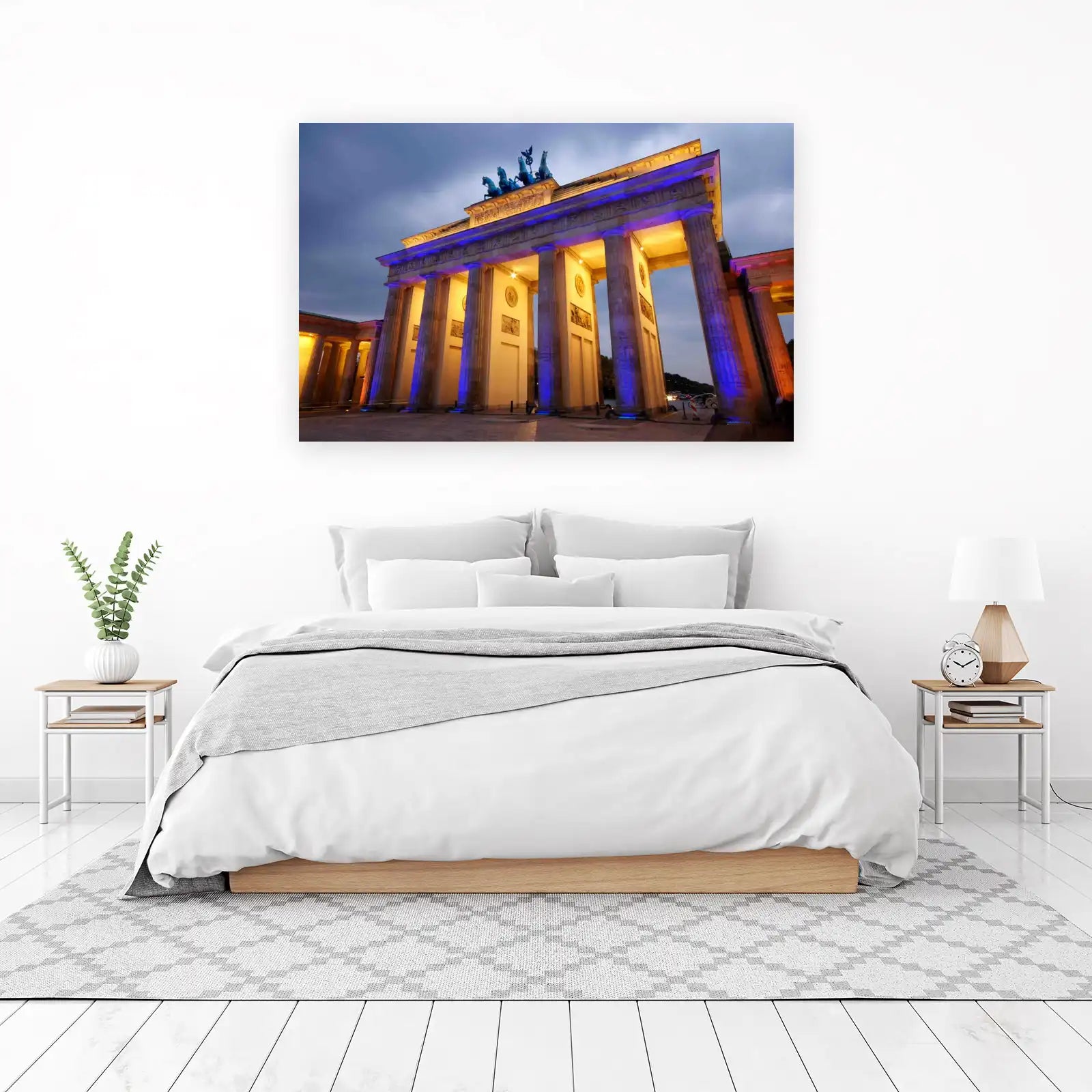 Brandenburg Gate at Dusk Wall Art