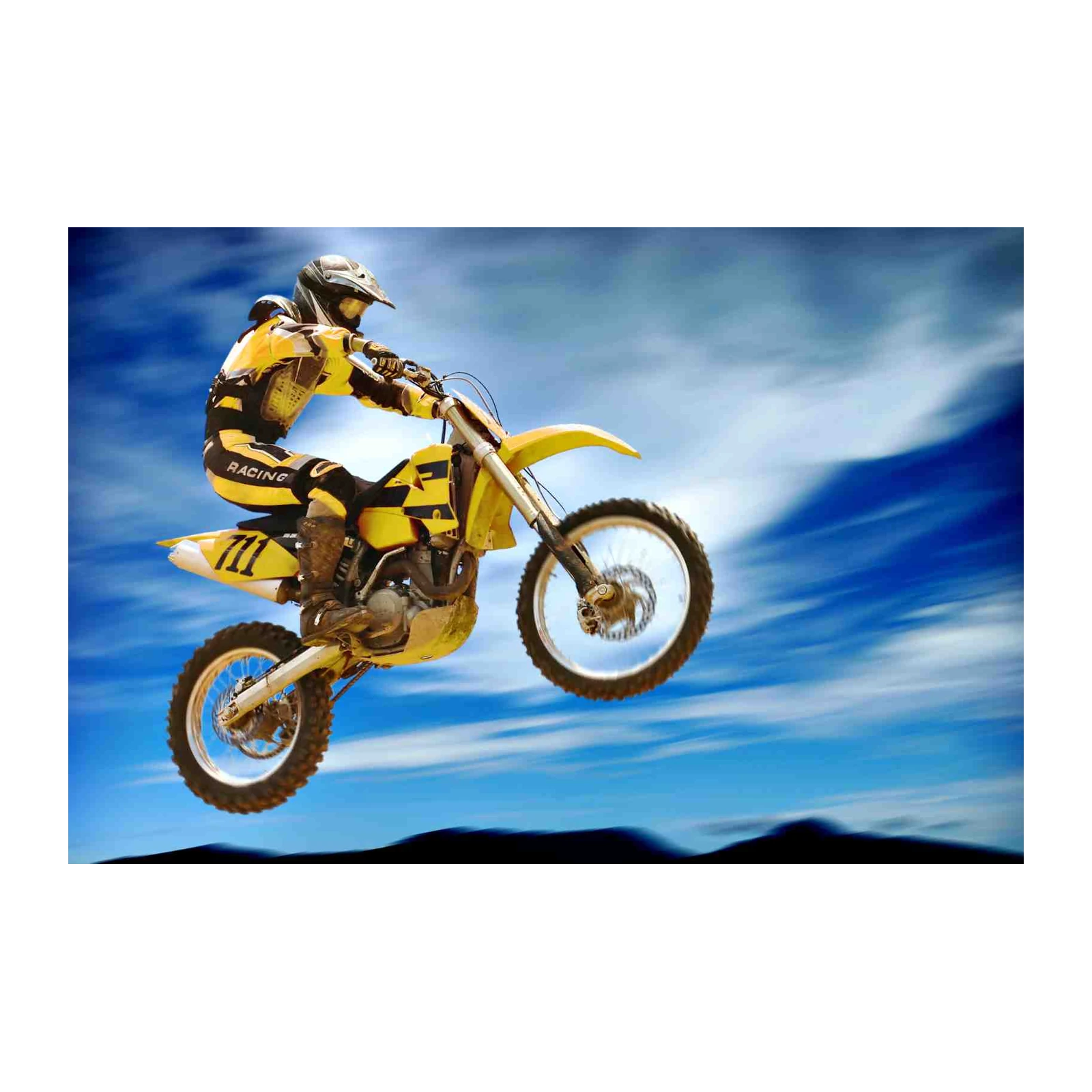 Extreme Motocross Jump Wall Art